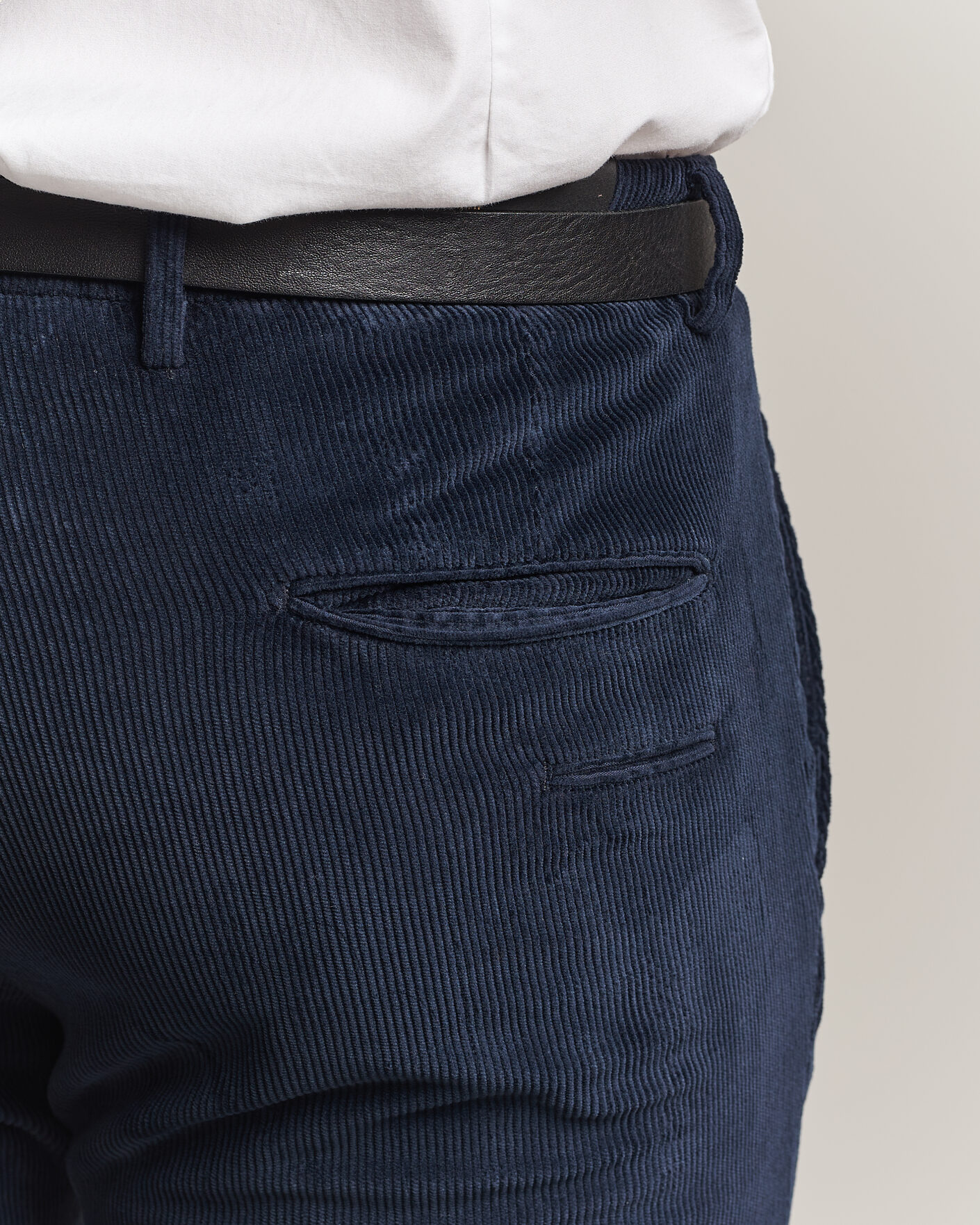 Mies | Housut | Briglia 1949 | Slim Fit Corduroy Trousers Navy