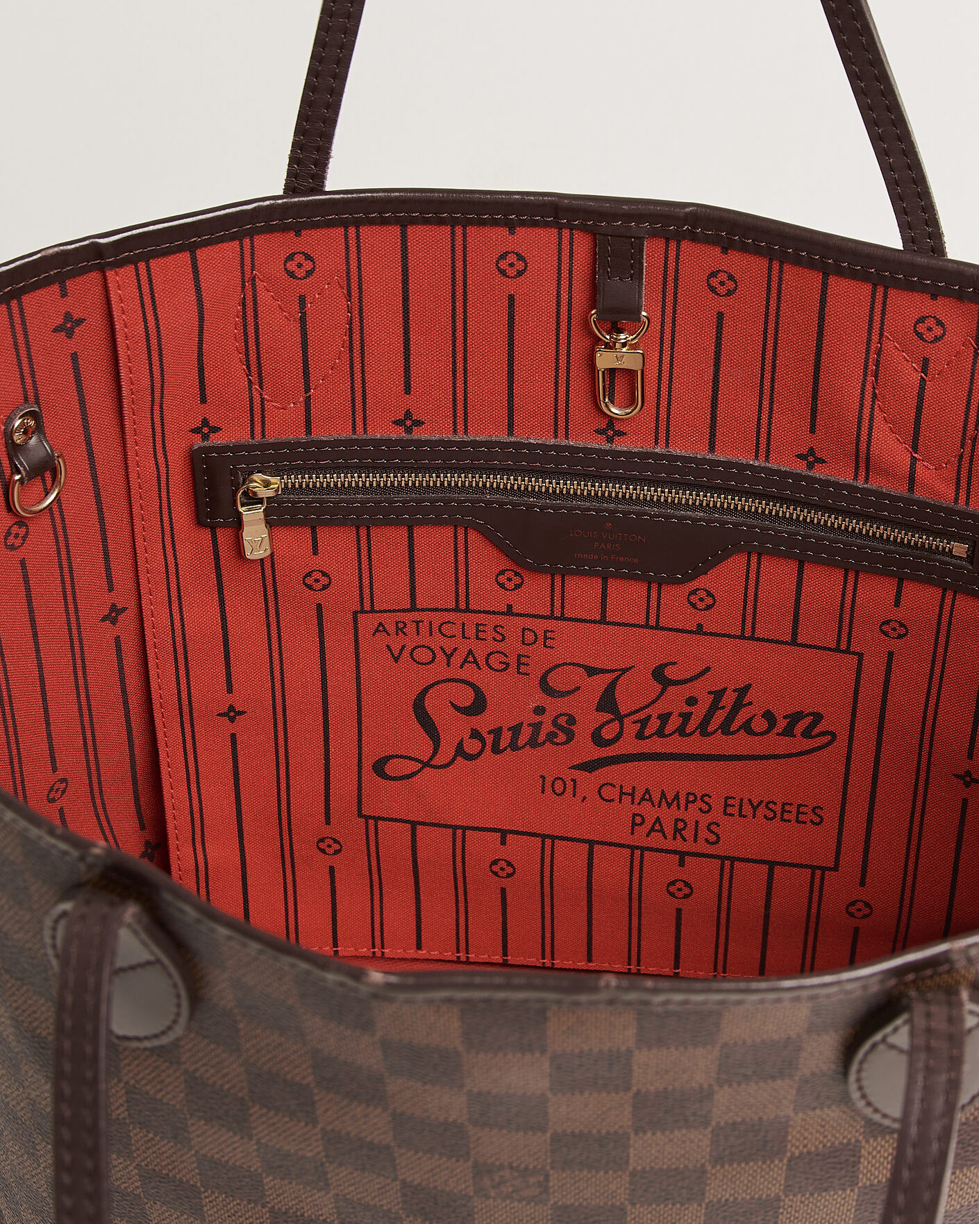 Mies | Pre-Owned & Vintage Bags | Louis Vuitton Pre-Owned | Nevelfull MM Damier Ebene