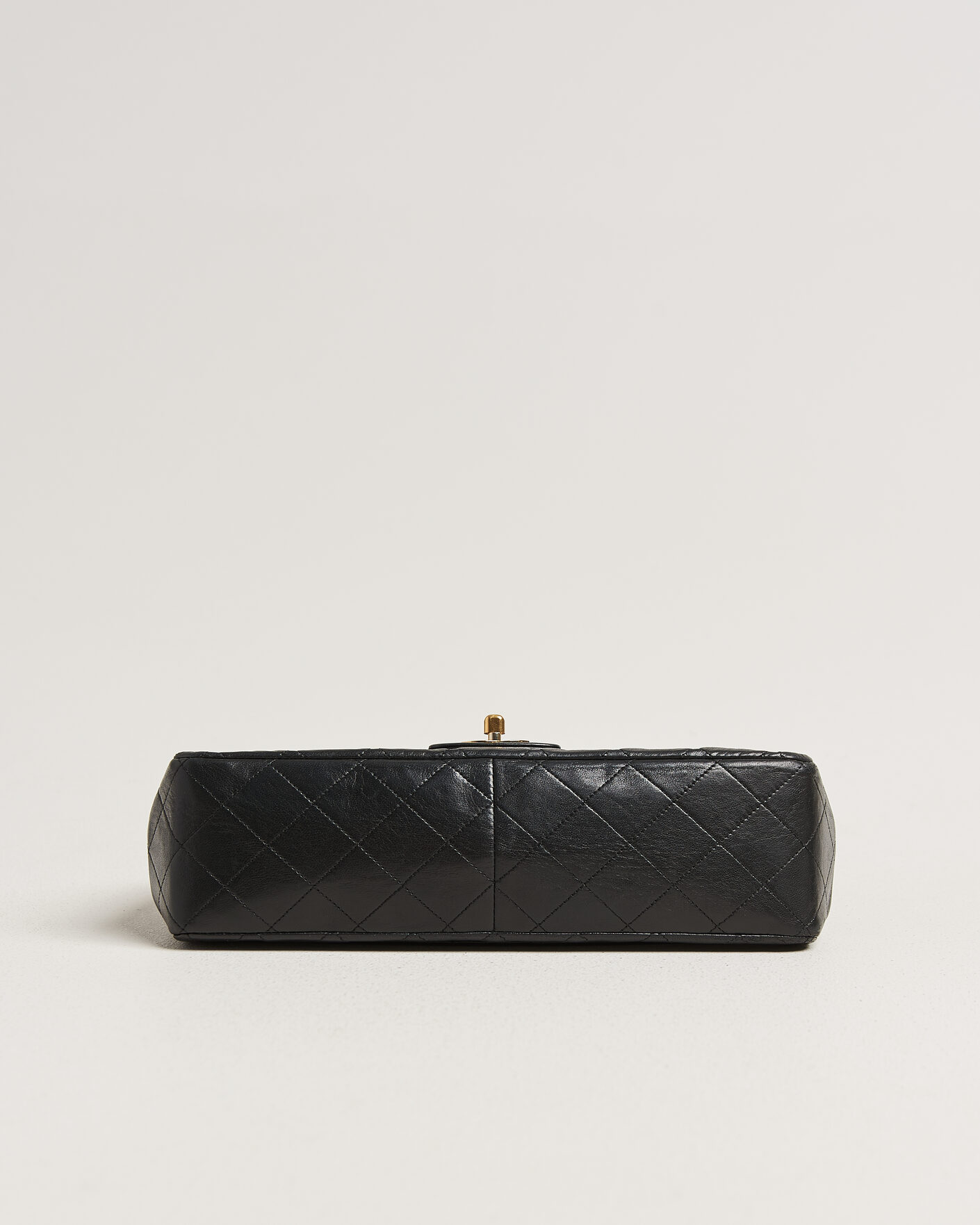 Mies | Pre-Owned & Vintage Bags | Chanel Pre-Owned | Vintage Classic Flap Bag Lambskin Black
