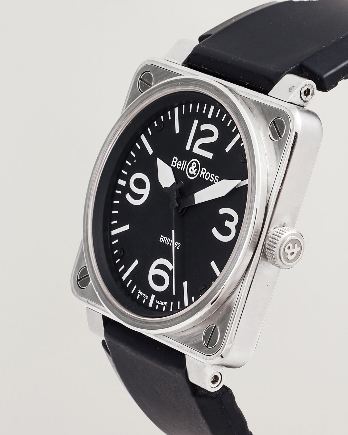 Mies | Pre-Owned & Vintage Watches | Bell & Ross Pre-Owned | BR 01-92 STEEL 