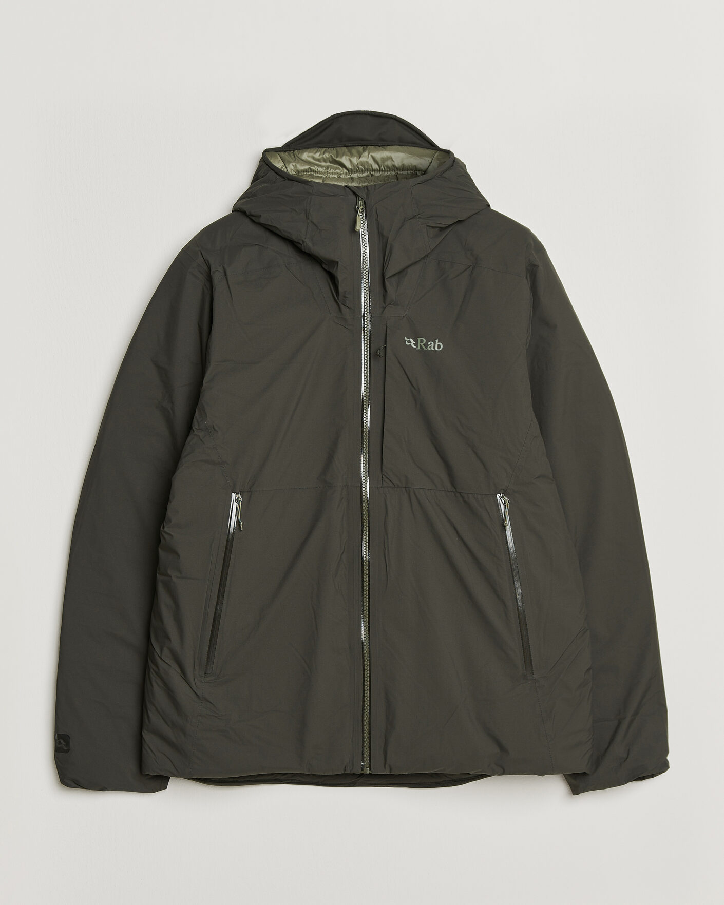 Mies | Takit | Rab | Microlight Waterproof Shield Jacket Dark Army