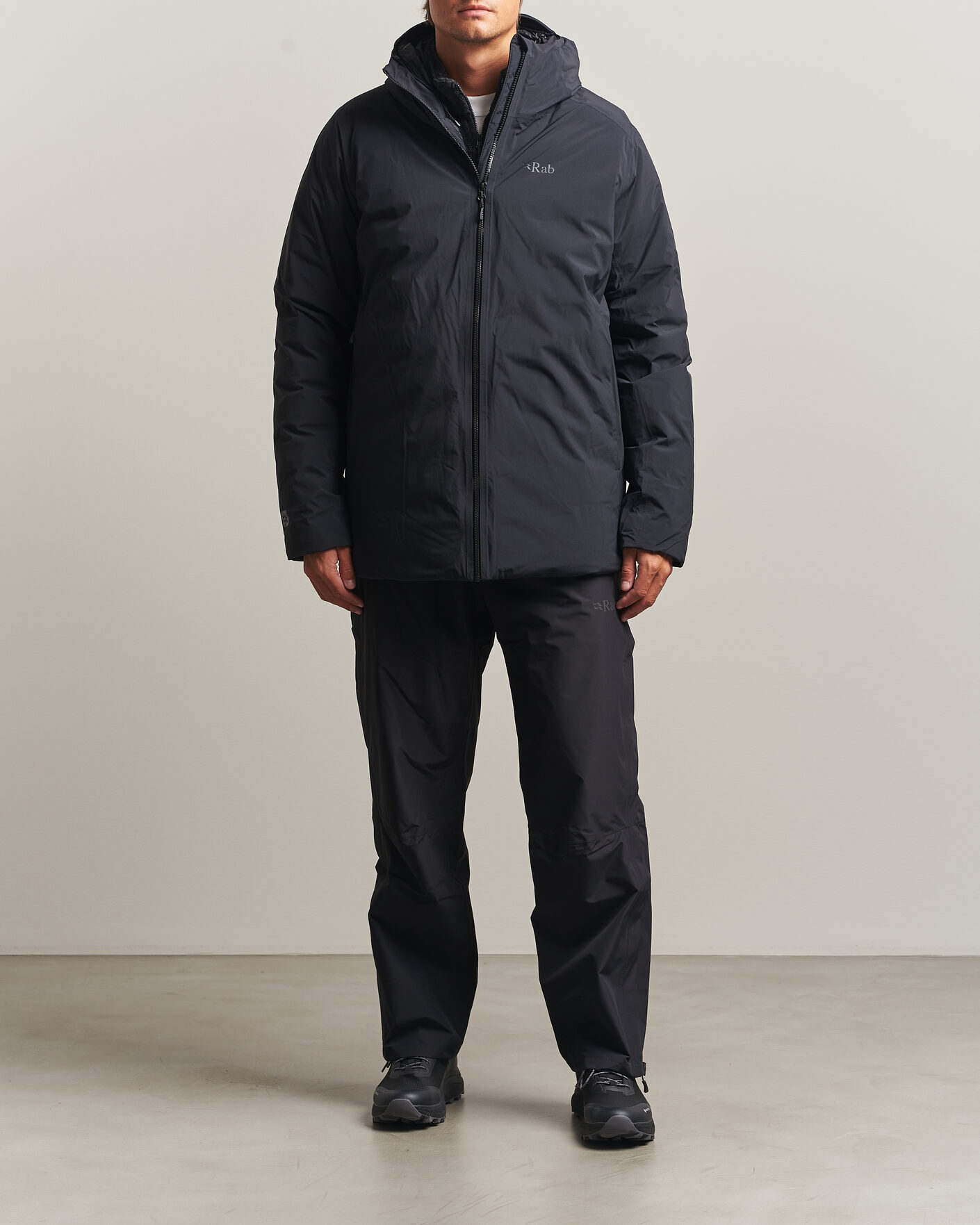 Mies | Takit | Rab | Valiance Waterproof Down Jacket Black