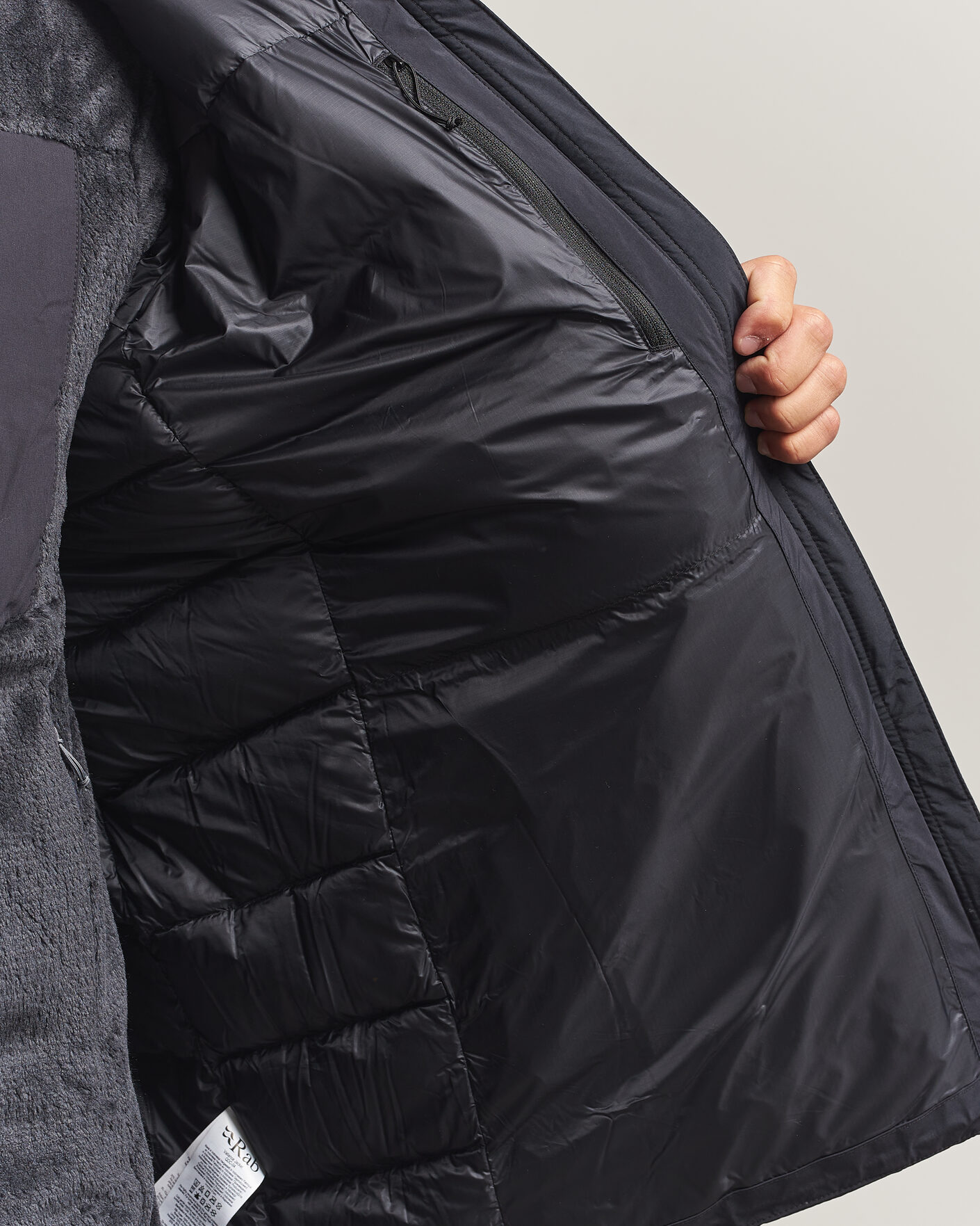 Mies | Takit | Rab | Valiance Waterproof Down Jacket Black