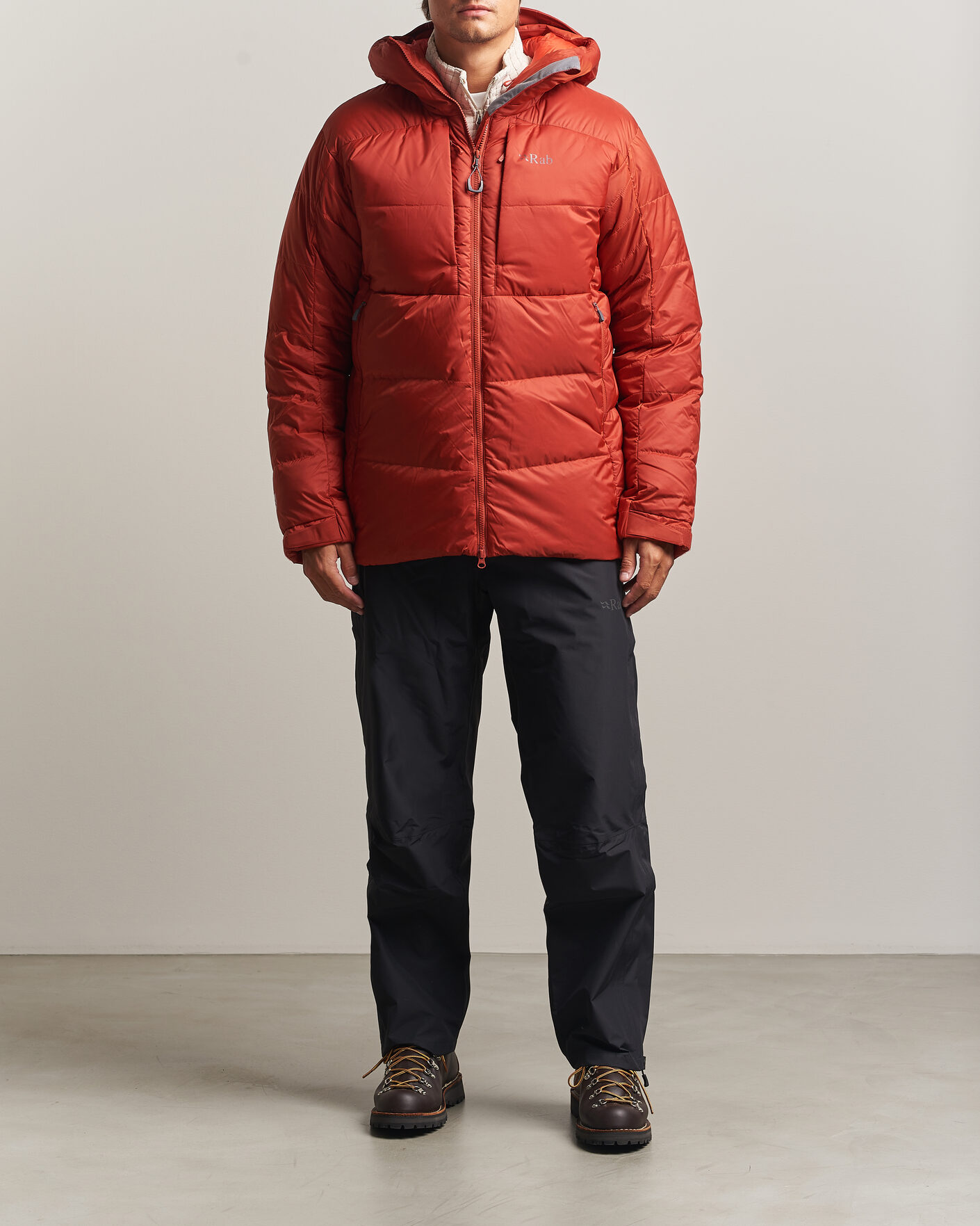 Mies | Takit | Rab | Positron Pro Hoody Down Jacket Tuscan Red
