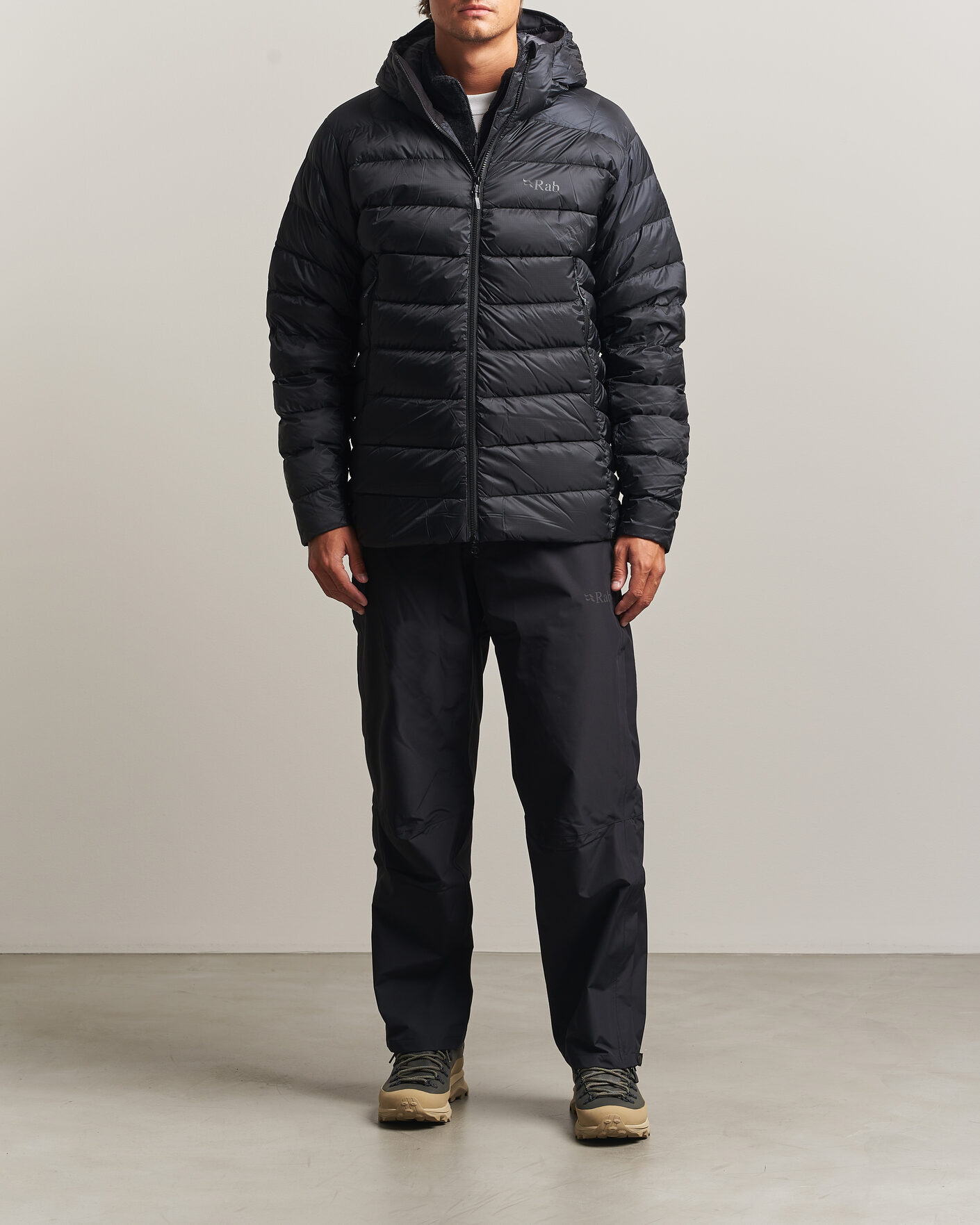 Mies | Takit | Rab | Electron Pro Hoody Mid Down Jacket Black
