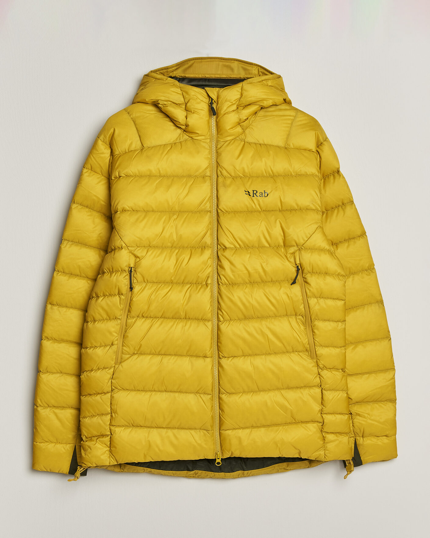 Mies | Takit | Rab | Electron Pro Hoody Mid Down Jacket Dark Pollen