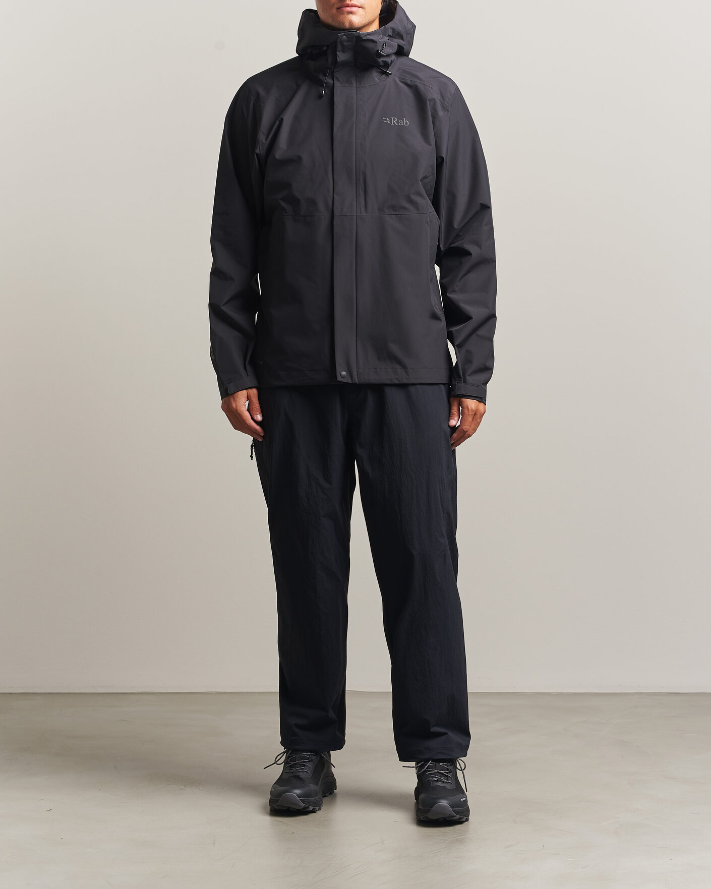 Mies | Takit | Rab | Downpour Waterproof Jacket Black