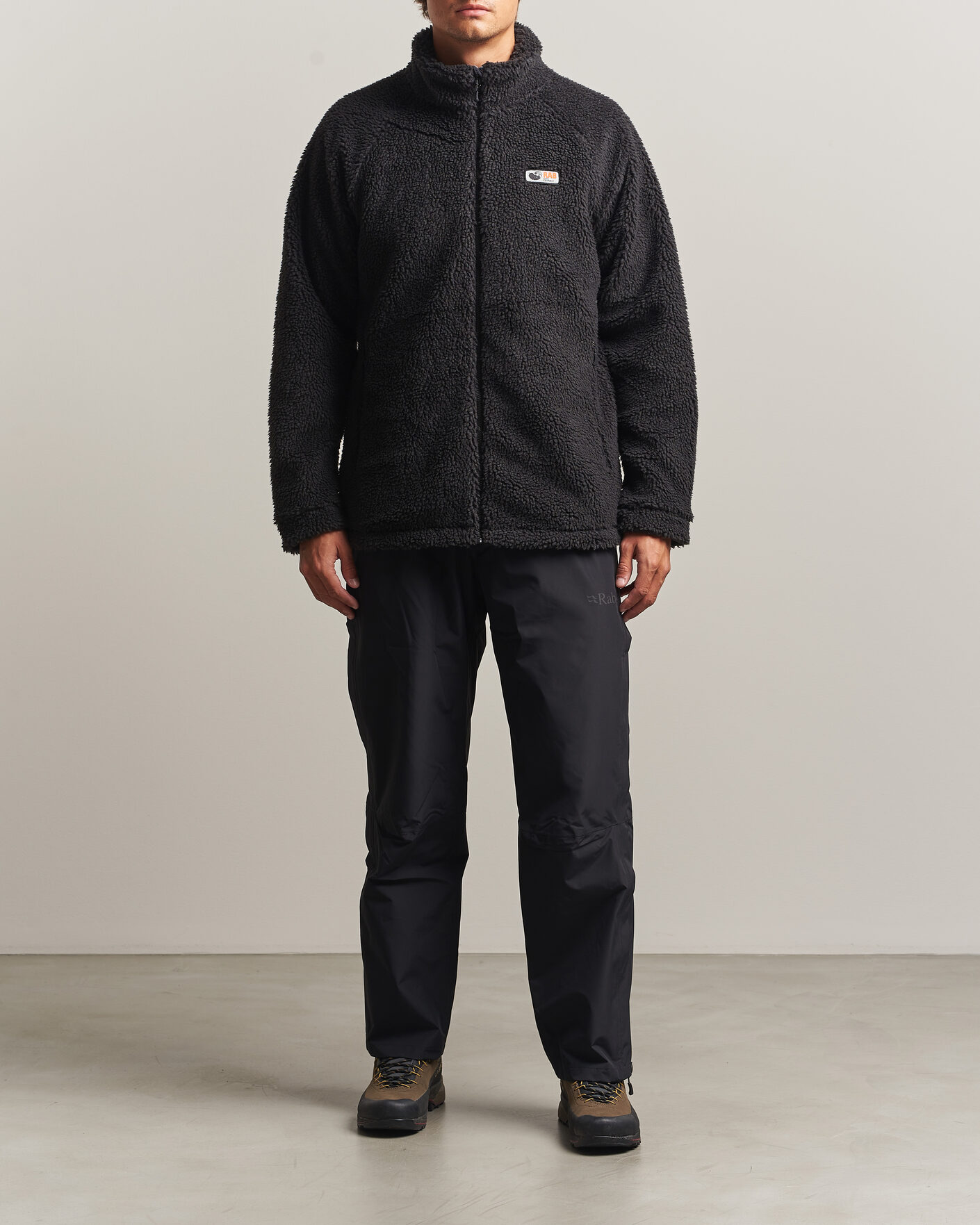 Mies | Puserot | Rab | Original Pile Jacket Black