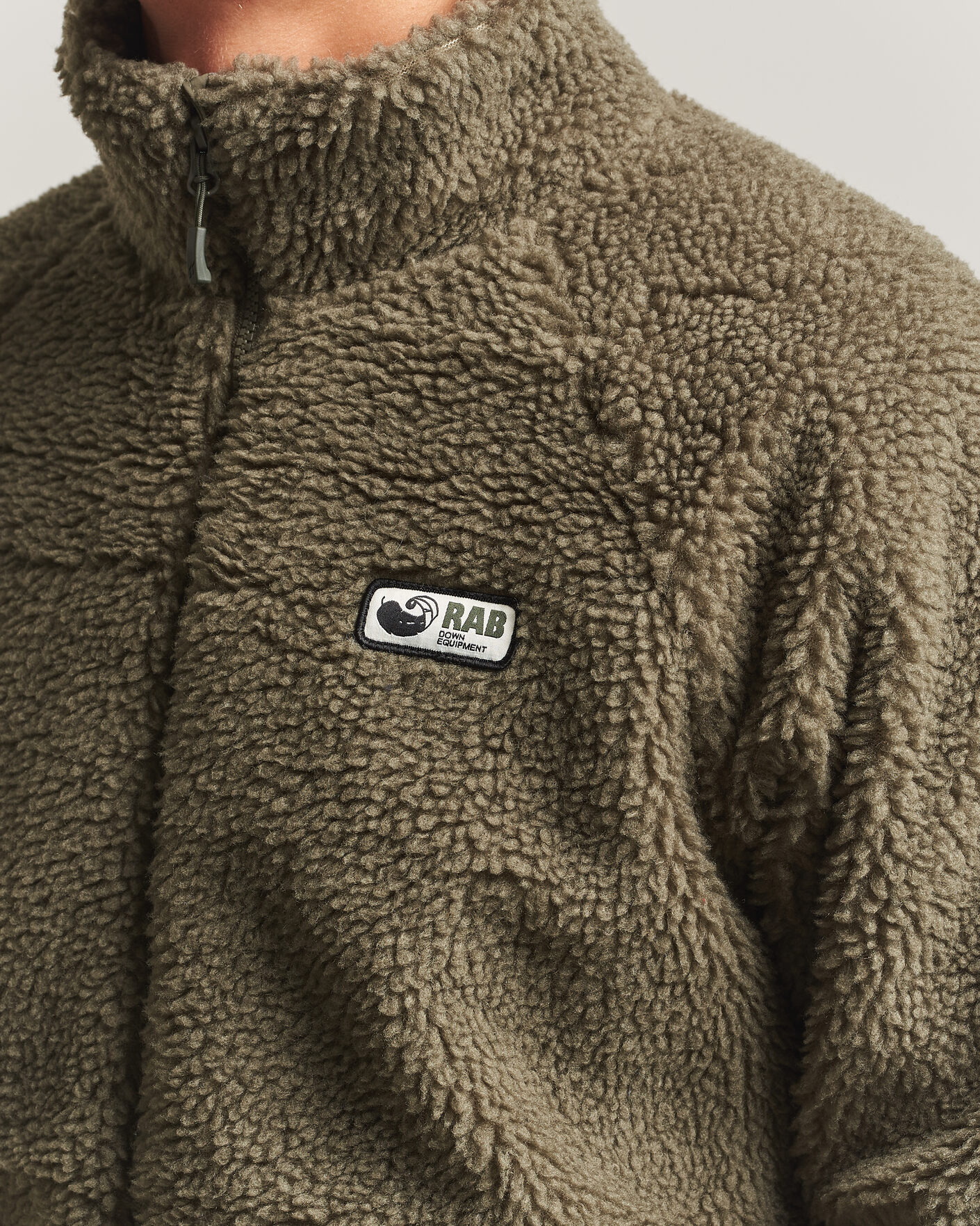 Mies | Puserot | Rab | Original Pile Jacket Light Khaki