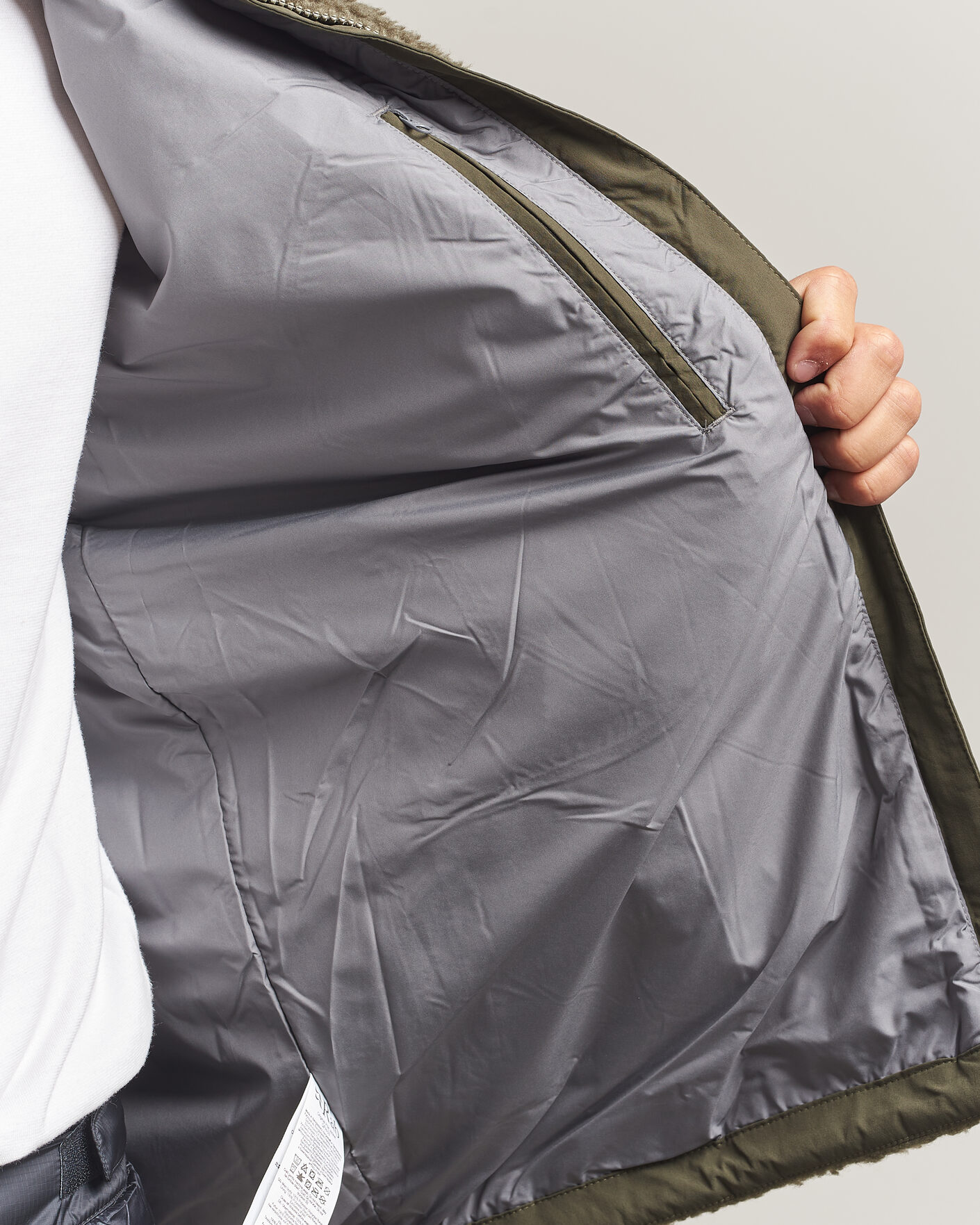 Mies | Puserot | Rab | Original Pile Jacket Light Khaki