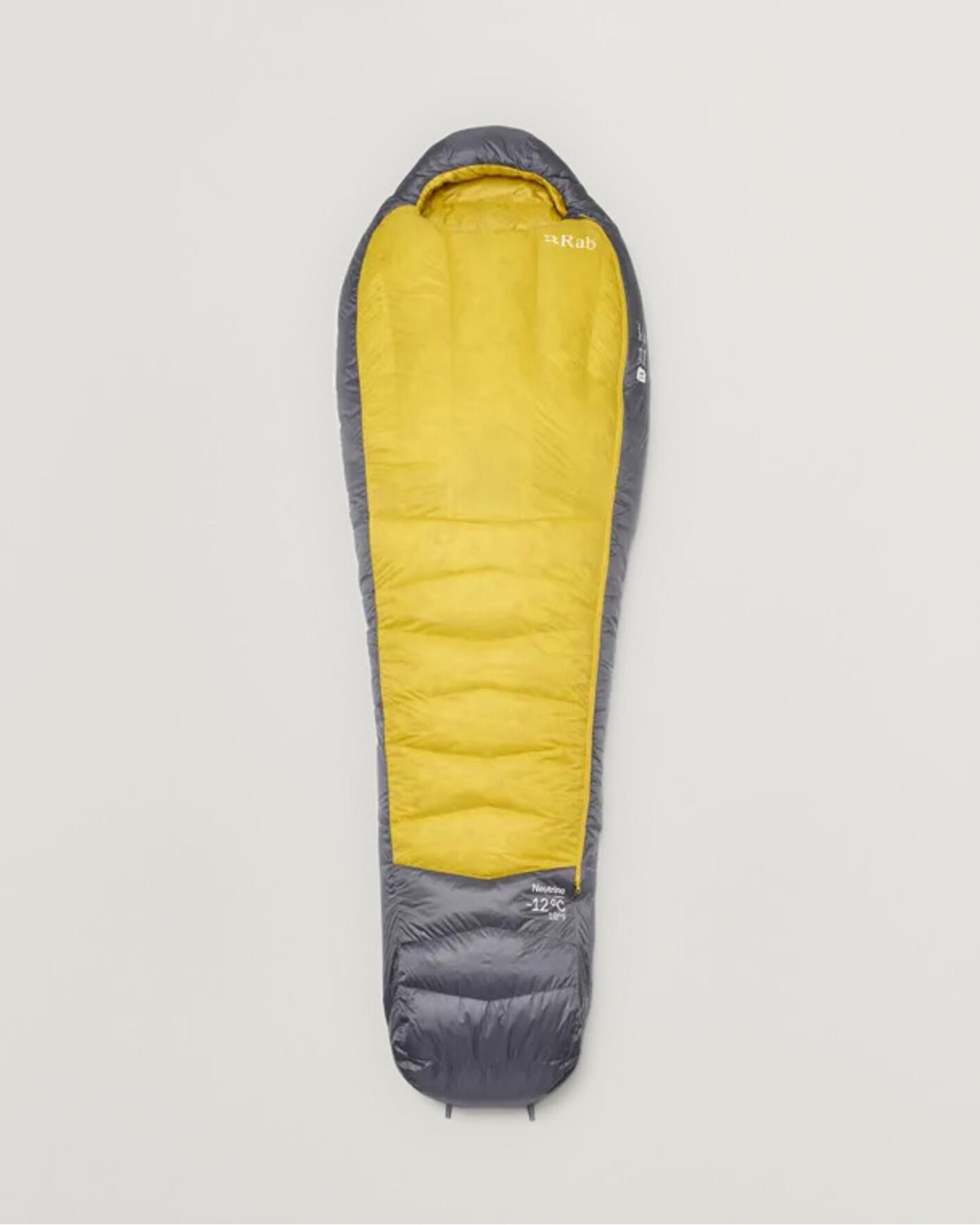 Mies | Outdoor living | Rab | Neutrino -12C Sleeping Bag Regular Graphene/Dark Pollen