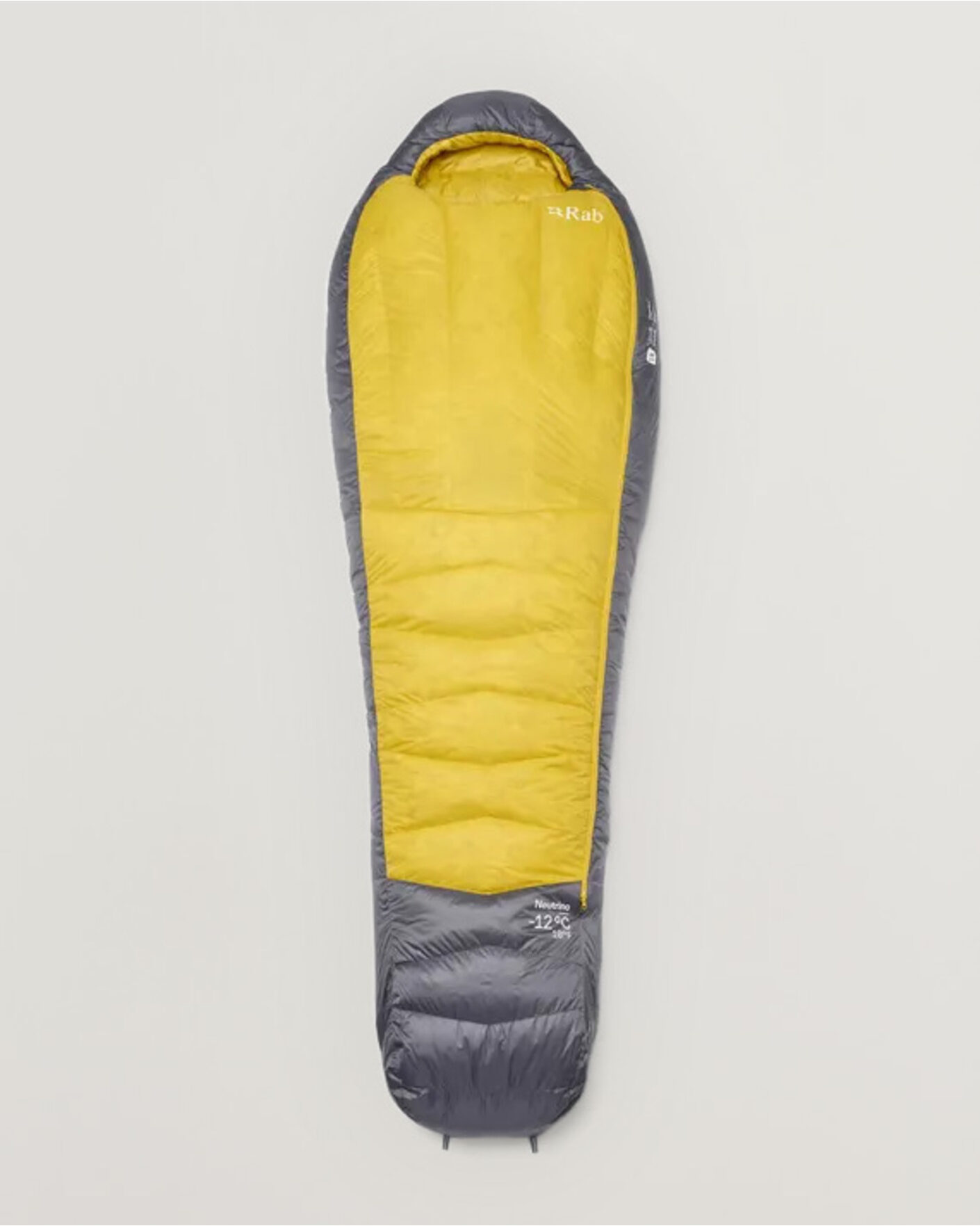 Mies | Outdoor living | Rab | Neutrino -12C Sleeping Bag Long Graphene/Dark Pollen