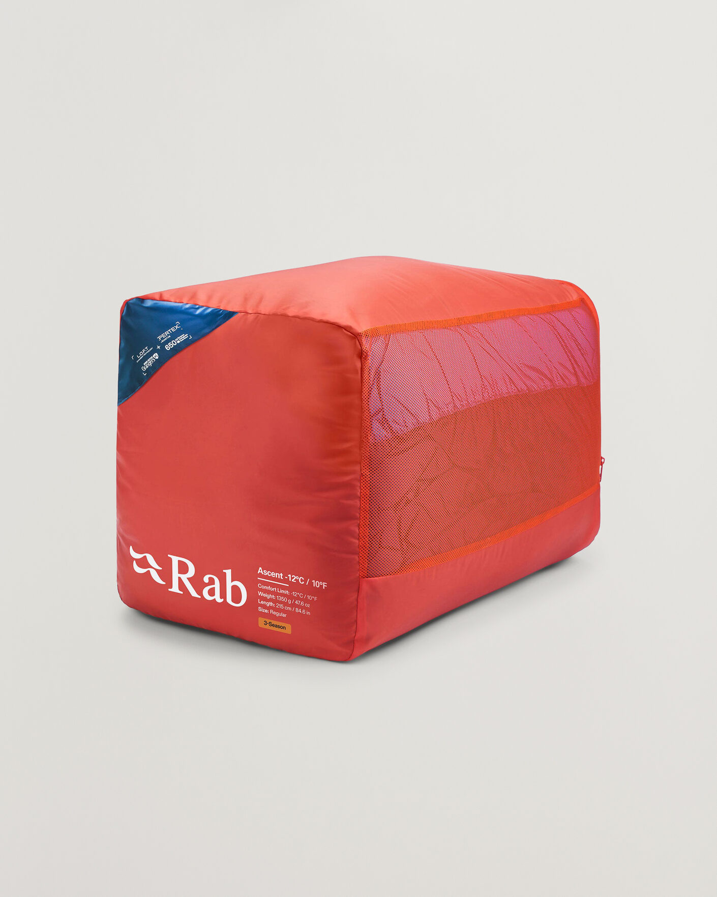 Mies | Outdoor living | Rab | Ascent -12 Sleeping Bag Regular Tempest Blue/Maya Blue