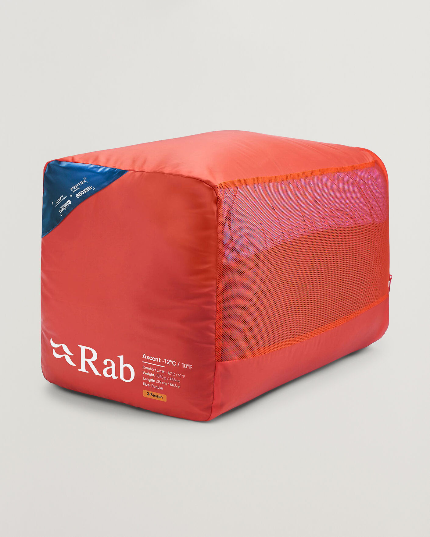 Mies | Outdoor living | Rab | Ascent -12 Sleeping Bag Long Tempest Blue/Maya Blue