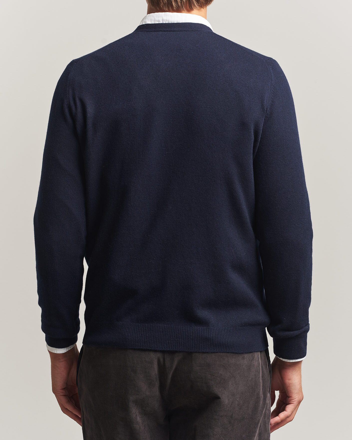 Mies | Puserot | Gran Sasso | Wool/Cashmere Cardigan Navy