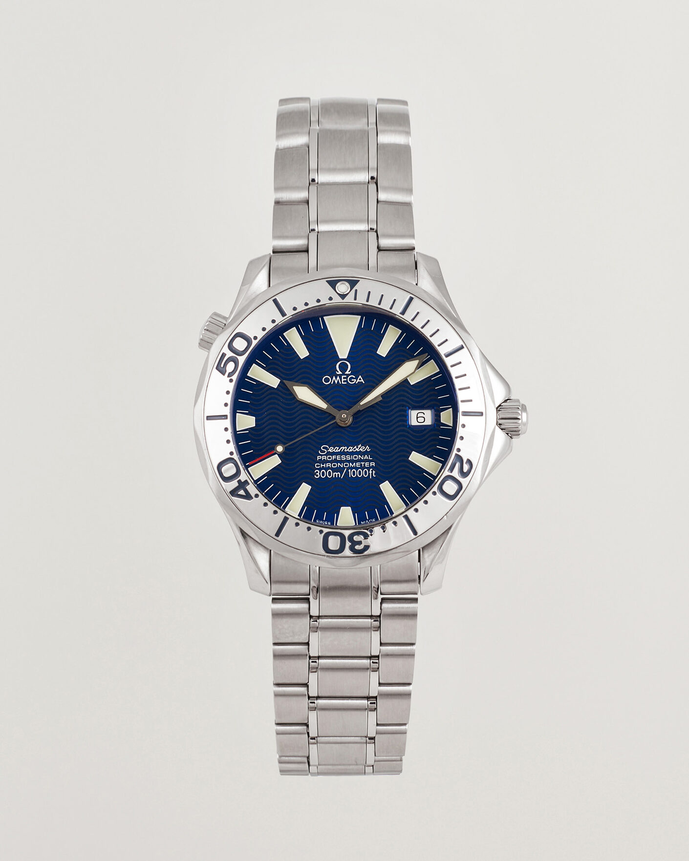 Mies | Pre-Owned & Vintage Watches | Omega Pre-Owned | Seamaster 300M Electric Blue