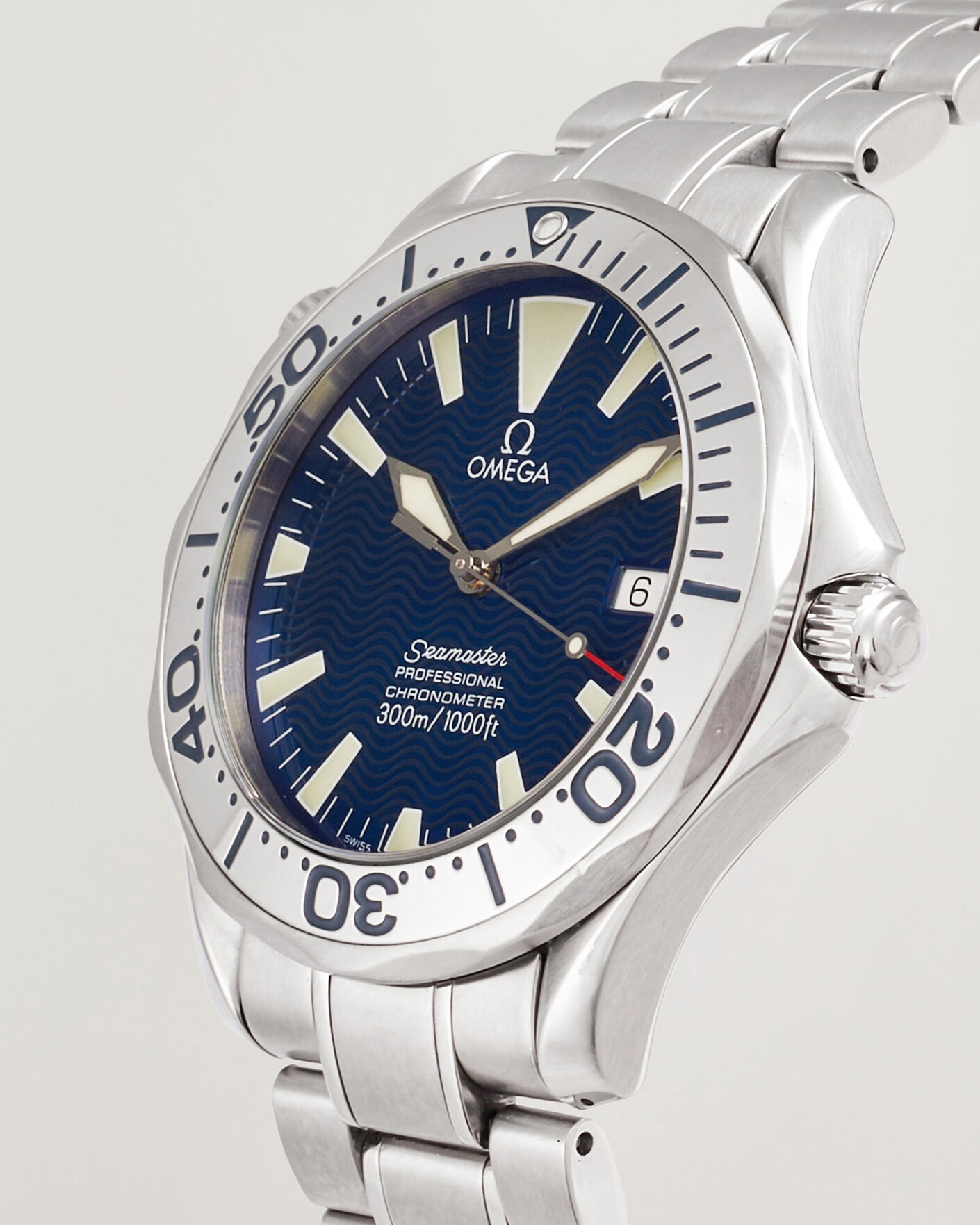 Mies | Pre-Owned & Vintage Watches | Omega Pre-Owned | Seamaster 300M Electric Blue
