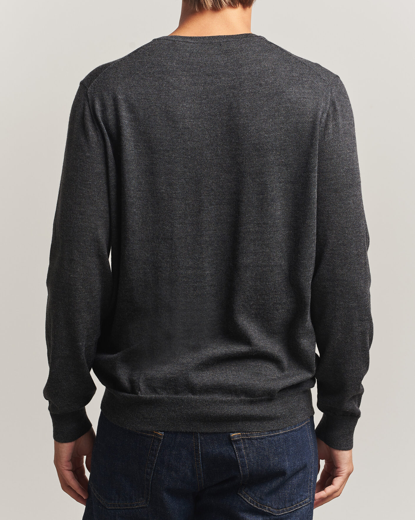 Mies | Puserot | Polo Ralph Lauren | Long Sleeve Pullover Dark Granite