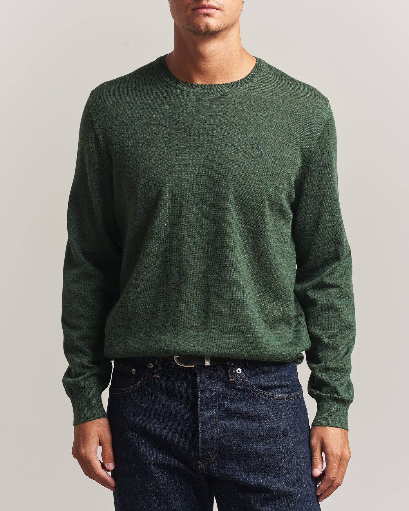 Mies | Puserot | Polo Ralph Lauren | Long Sleeve Pullover Lodgepole Pine