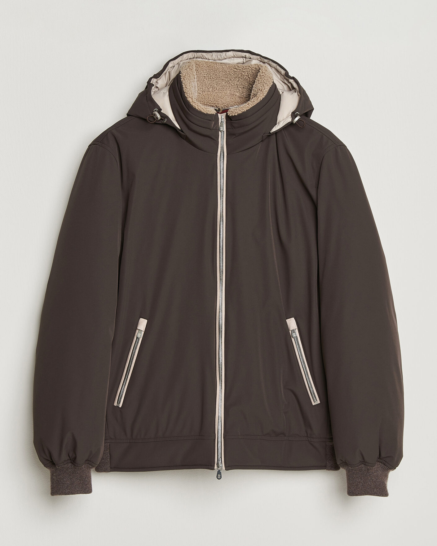 Mies | Takit | Brunello Cucinelli | Padded Jacket Dark Brown