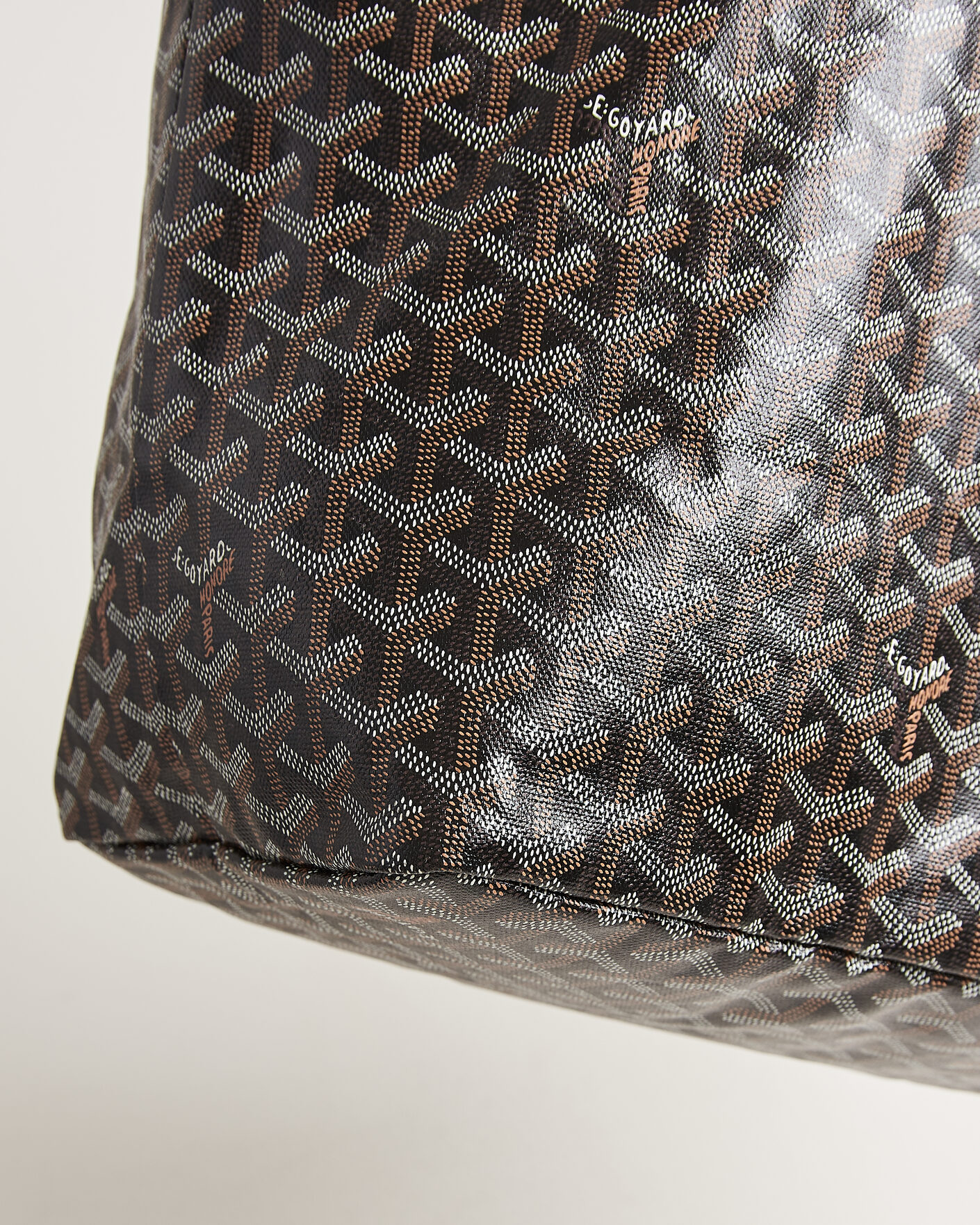 Mies | Pre-Owned & Vintage Bags | Goyard Pre-Owned | Saint Louis GM Coated Canvas Tote Bag Black
