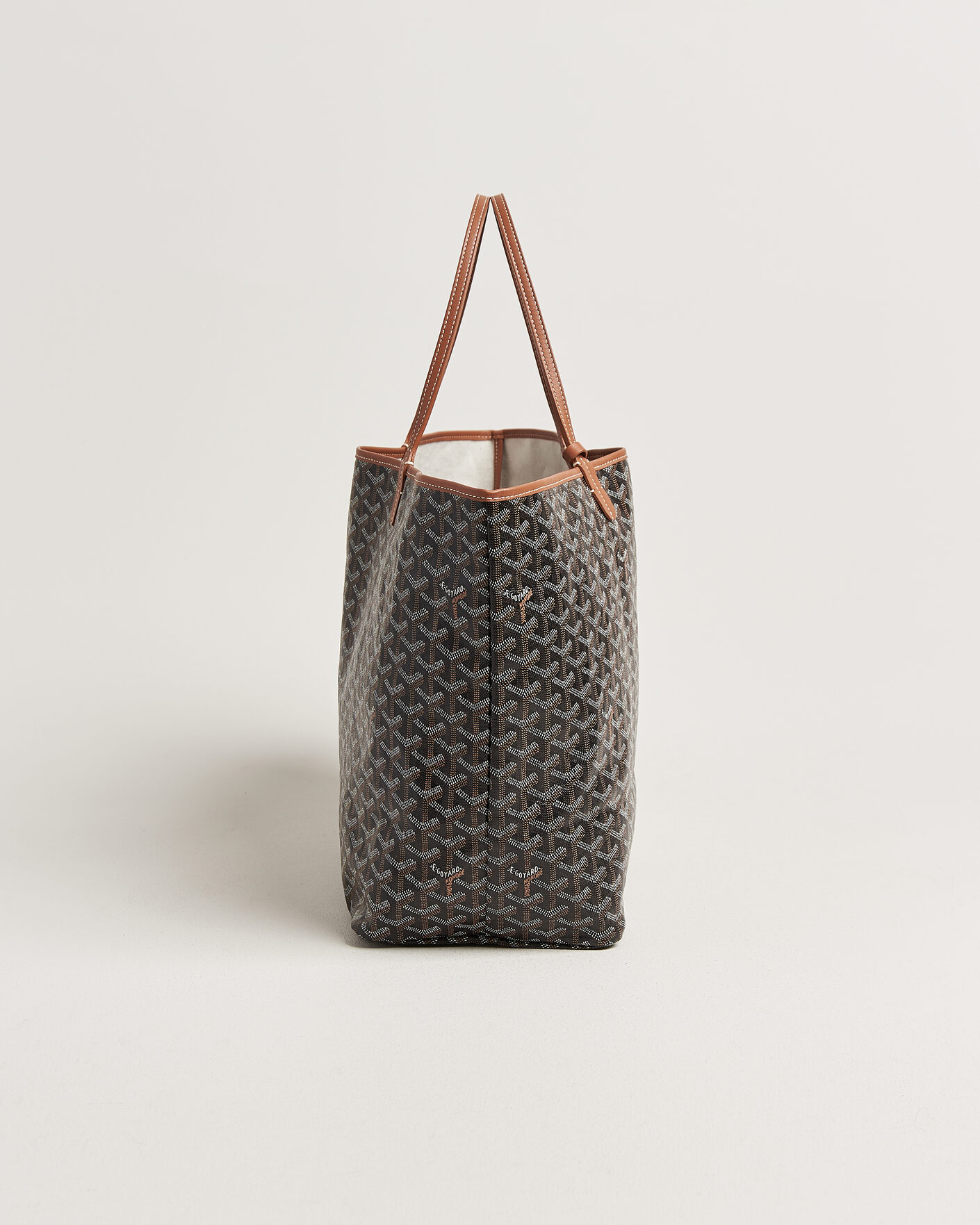Mies | Pre-Owned & Vintage Bags | Goyard Pre-Owned | Saint Louis GM Coated Canvas Tote Bag Black