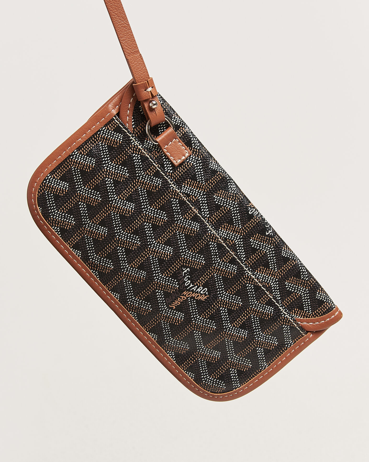 Mies | Pre-Owned & Vintage Bags | Goyard Pre-Owned | Saint Louis GM Coated Canvas Tote Bag Black