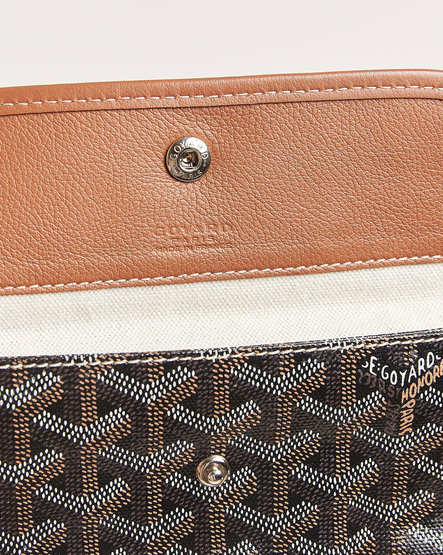 Mies | Pre-Owned & Vintage Bags | Goyard Pre-Owned | Saint Louis GM Coated Canvas Tote Bag Black