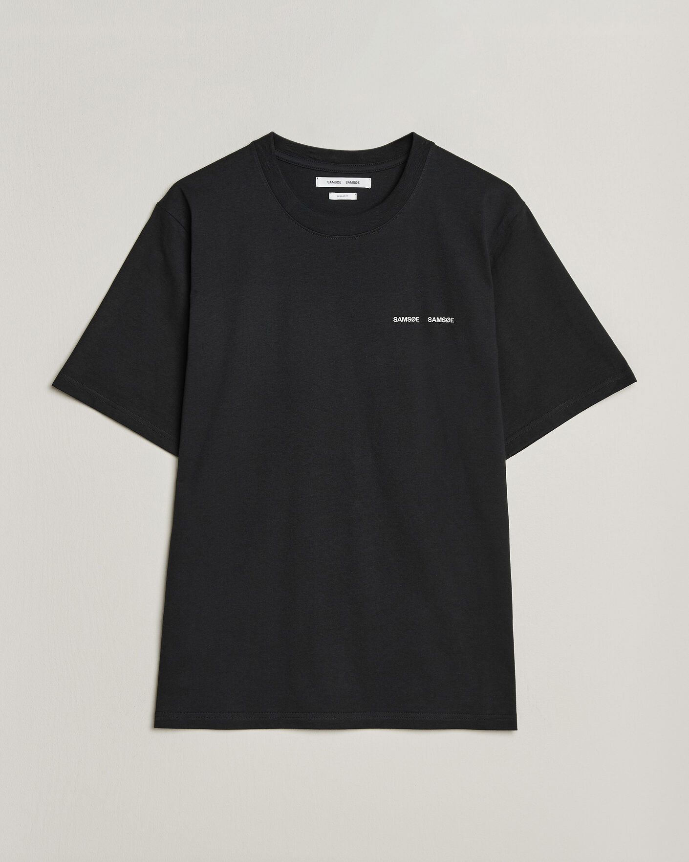 Mies | T-paidat | Samsøe Samsøe | Thomas Cotton T-Shirt Black