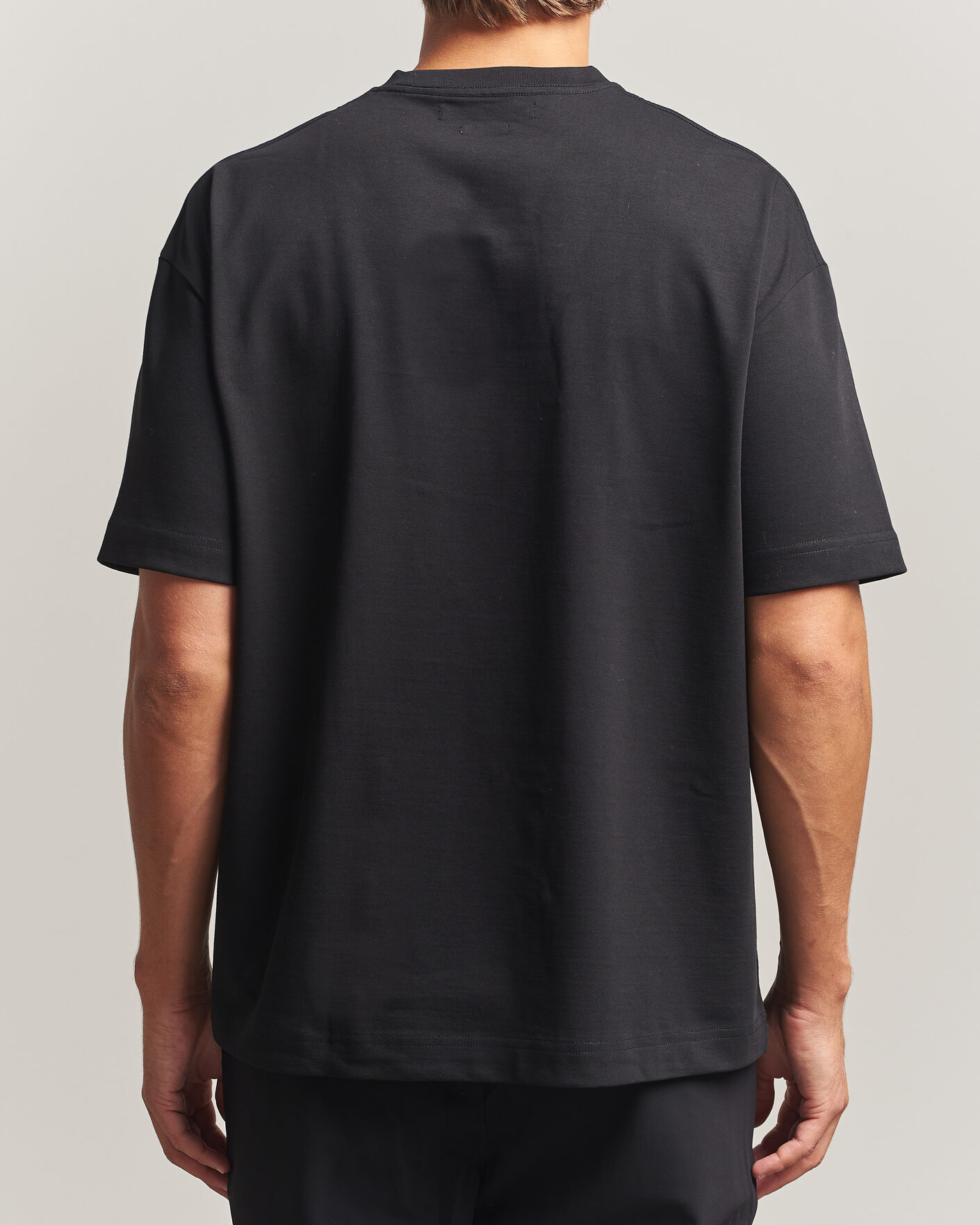 Mies | T-paidat | Samsøe Samsøe | Jason Heavy Cotton T-Shirt Black