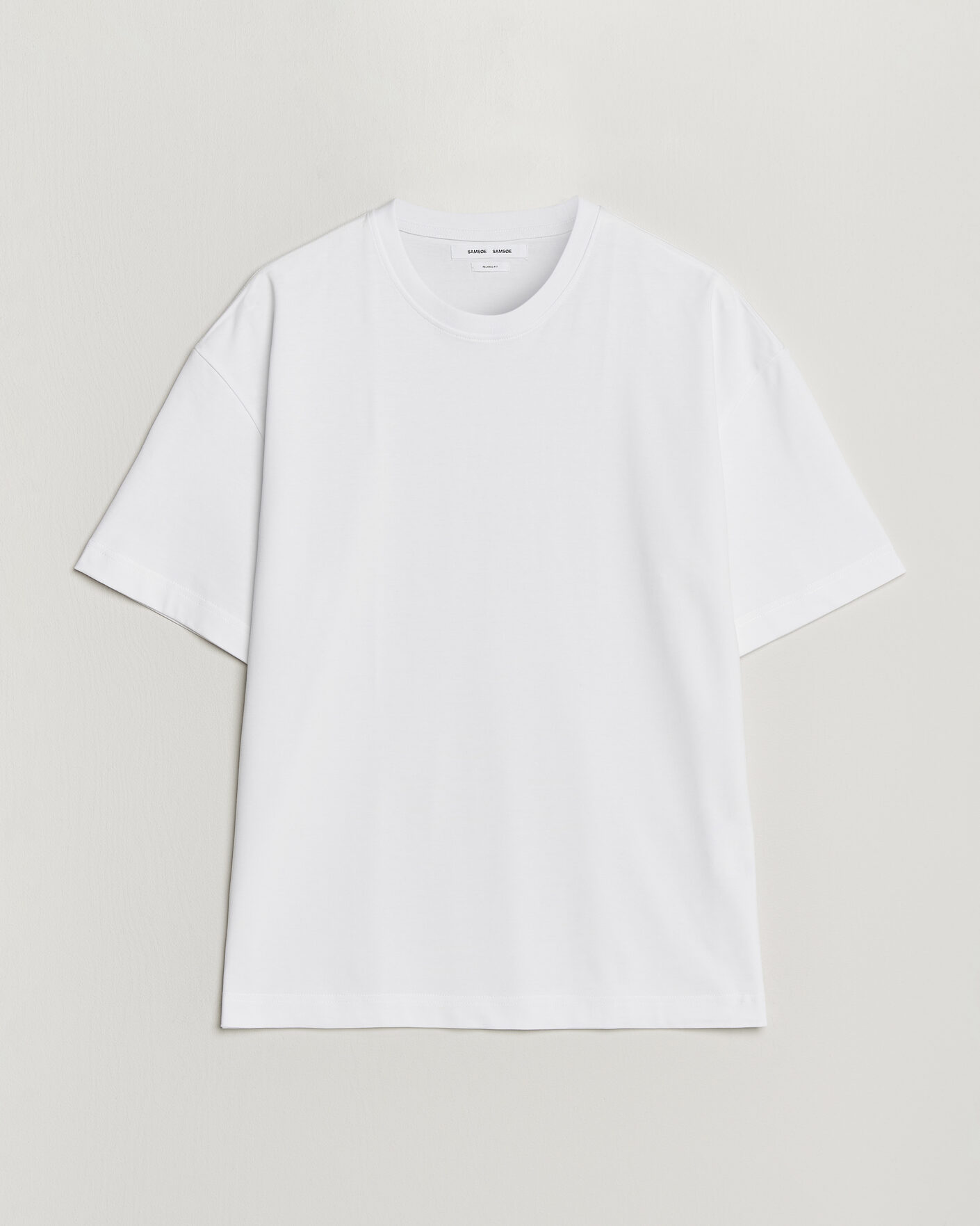 Mies | T-paidat | Samsøe Samsøe | Jason Heavy Cotton T-Shirt White