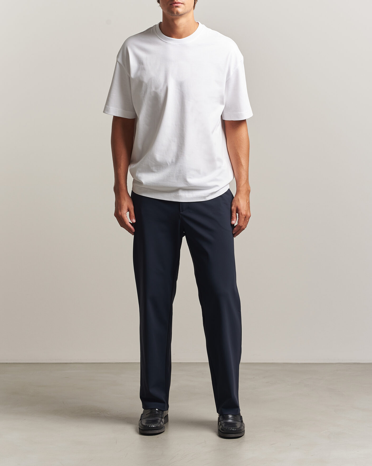 Mies | T-paidat | Samsøe Samsøe | Jason Heavy Cotton T-Shirt White
