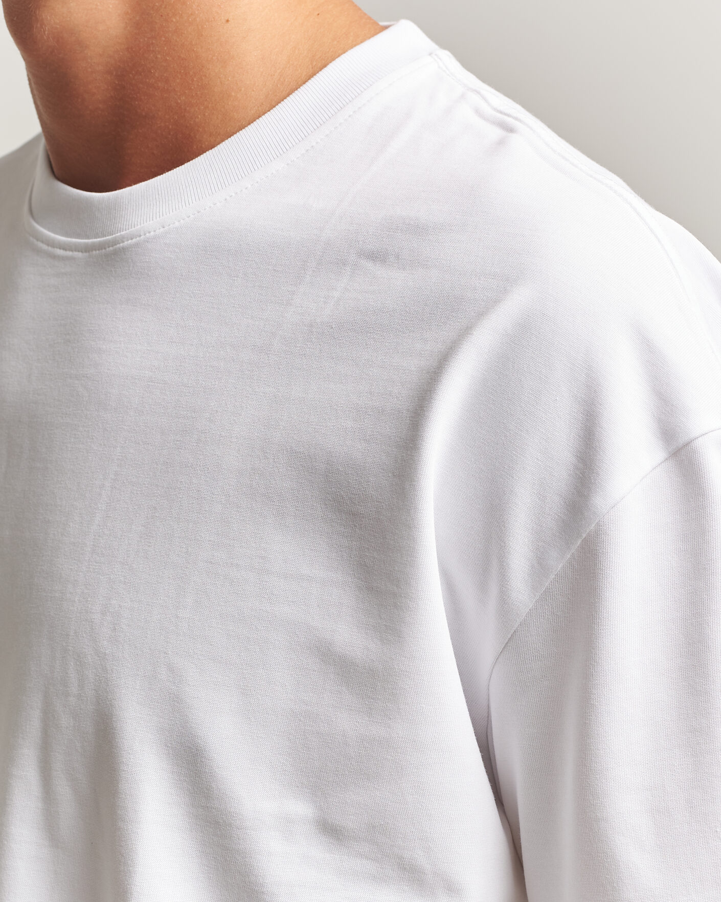 Mies | T-paidat | Samsøe Samsøe | Jason Heavy Cotton T-Shirt White