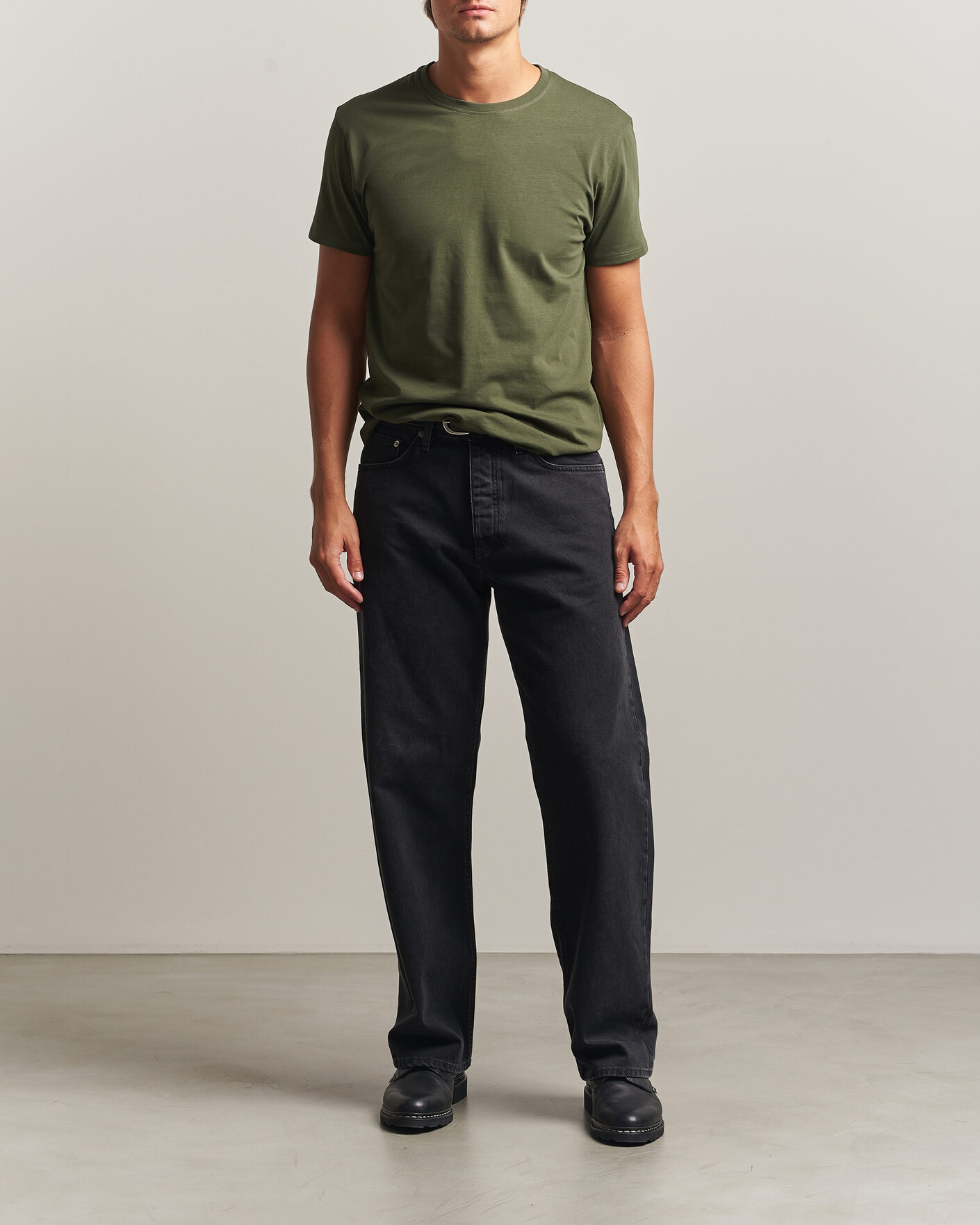Mies | T-paidat | Samsøe Samsøe | Kronos Cotton T-Shirt Forest Night