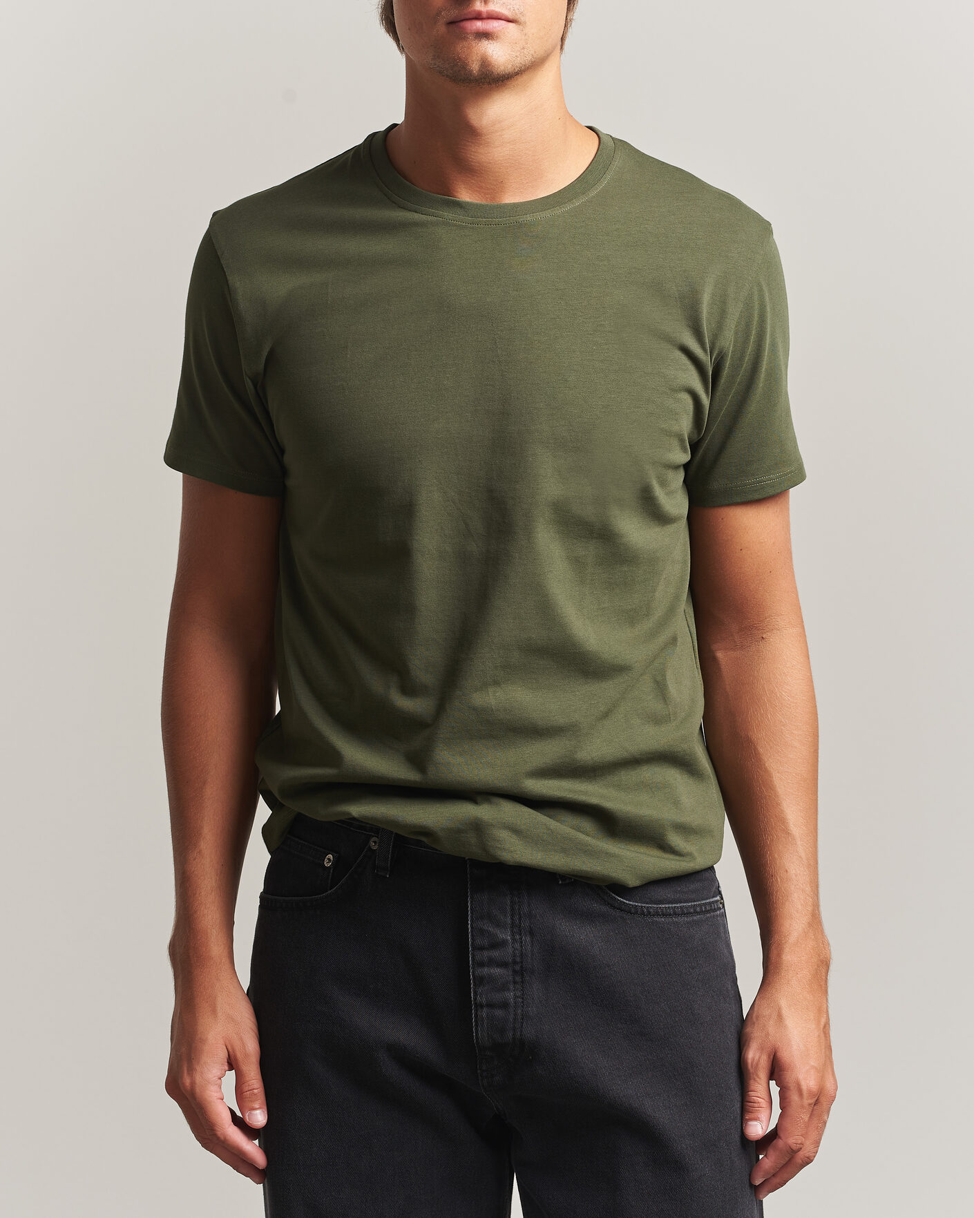 Mies | T-paidat | Samsøe Samsøe | Kronos Cotton T-Shirt Forest Night