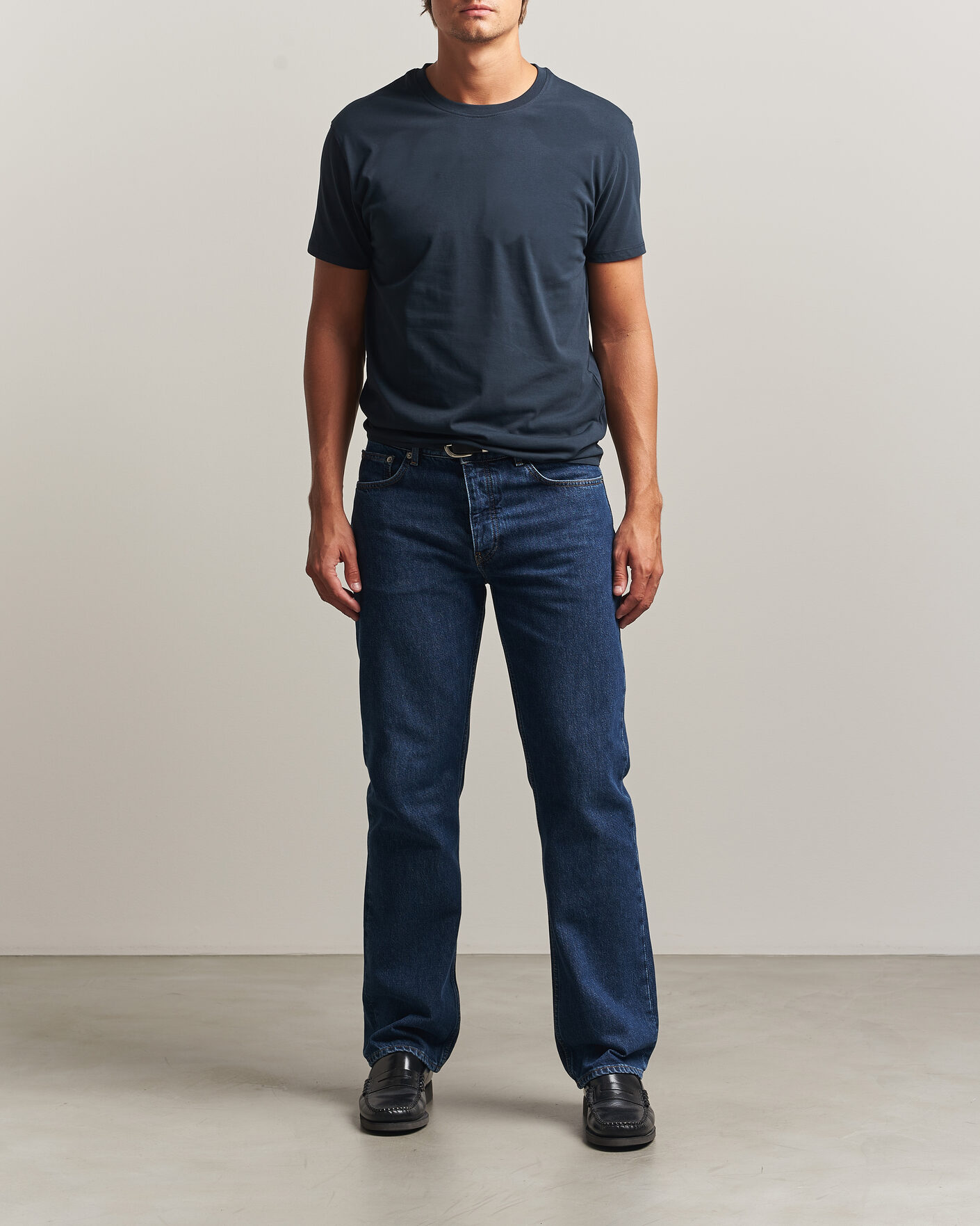 Mies | T-paidat | Samsøe Samsøe | Kronos Cotton T-Shirt Salute Navy