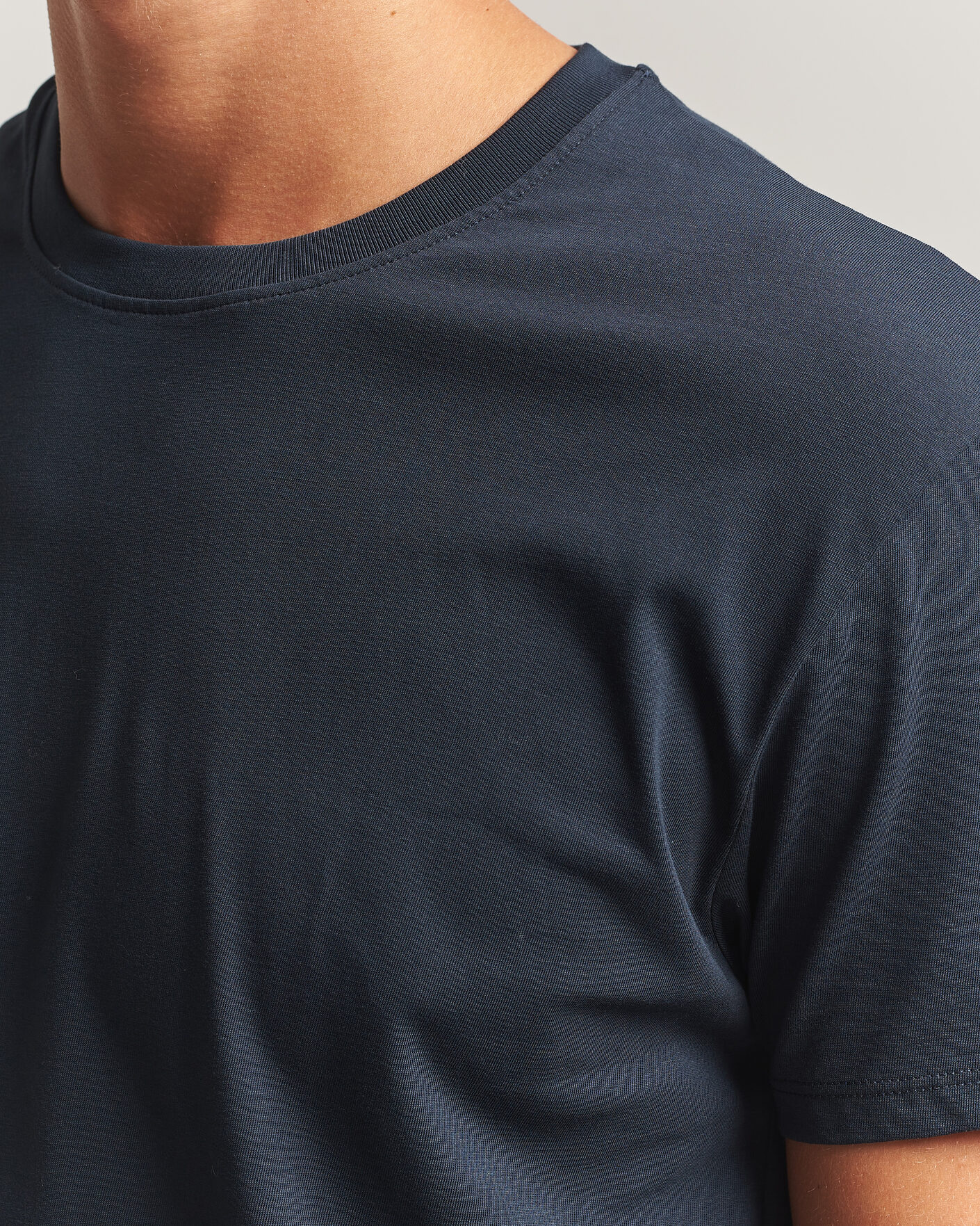 Mies | T-paidat | Samsøe Samsøe | Kronos Cotton T-Shirt Salute Navy