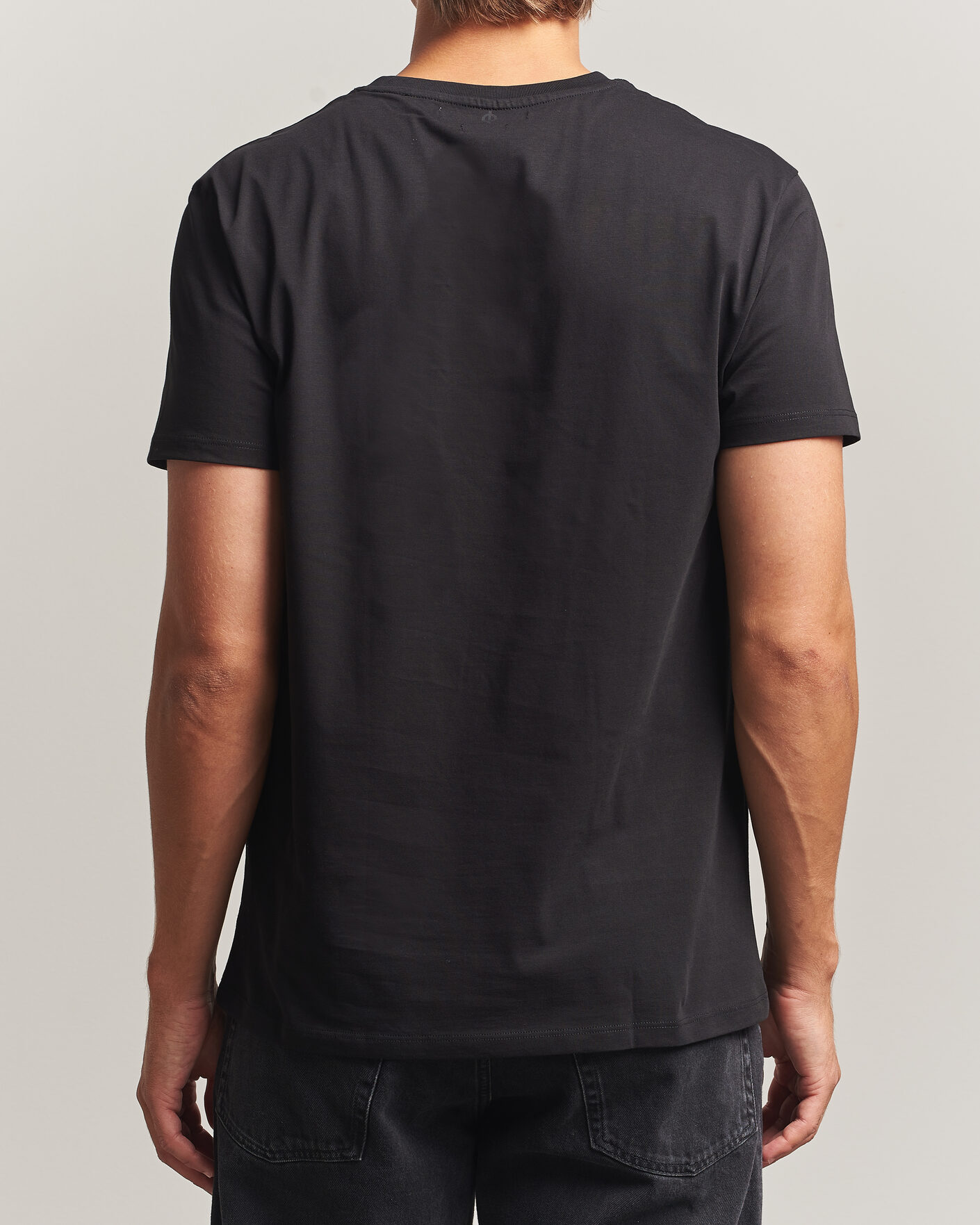 Mies | T-paidat | Samsøe Samsøe | Kronos Cotton T-Shirt Black