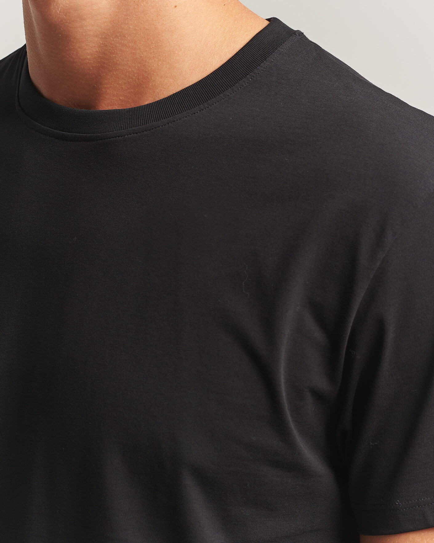 Mies | T-paidat | Samsøe Samsøe | Kronos Cotton T-Shirt Black