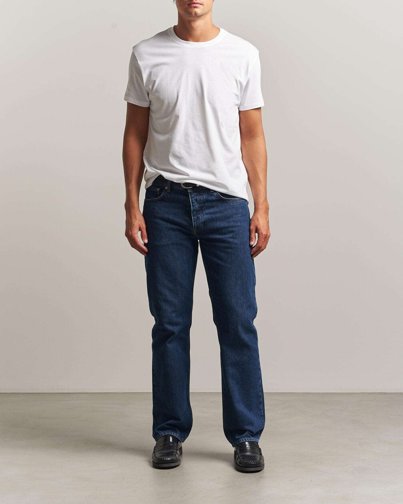 Mies | T-paidat | Samsøe Samsøe | Kronos Cotton T-Shirt White