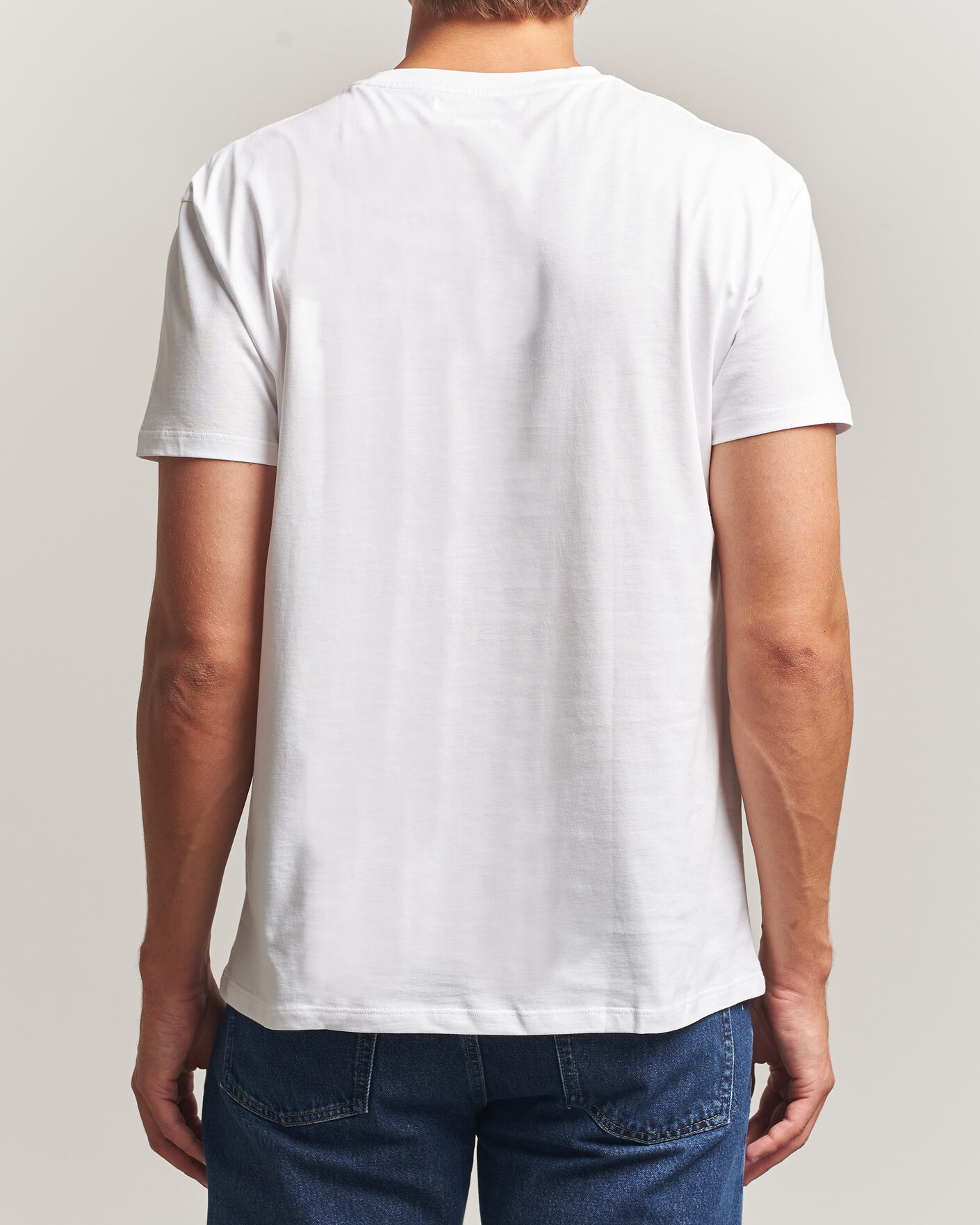 Mies | T-paidat | Samsøe Samsøe | Kronos Cotton T-Shirt White
