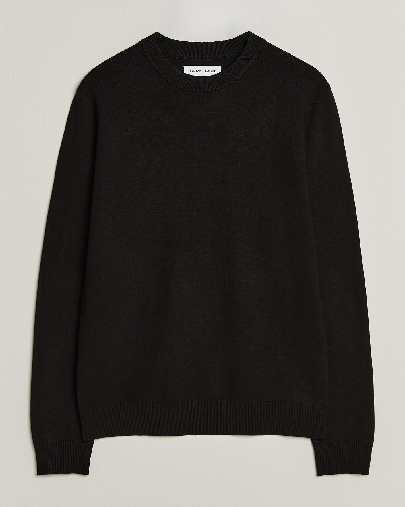 Mies | Puserot | Samsøe Samsøe | Matt Crew Neck Sweater Black