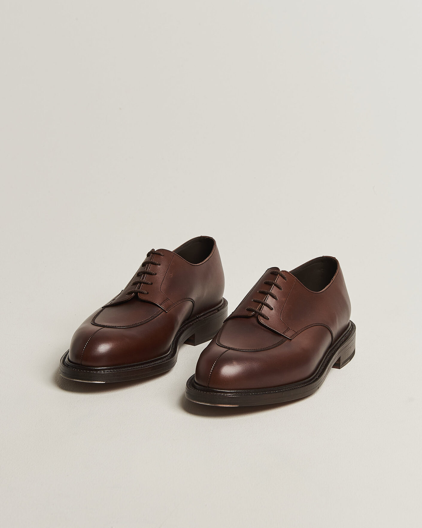 Mies | Derby-kengät | J.M. Weston | Half Hunt Derby Coffee Brown Calf