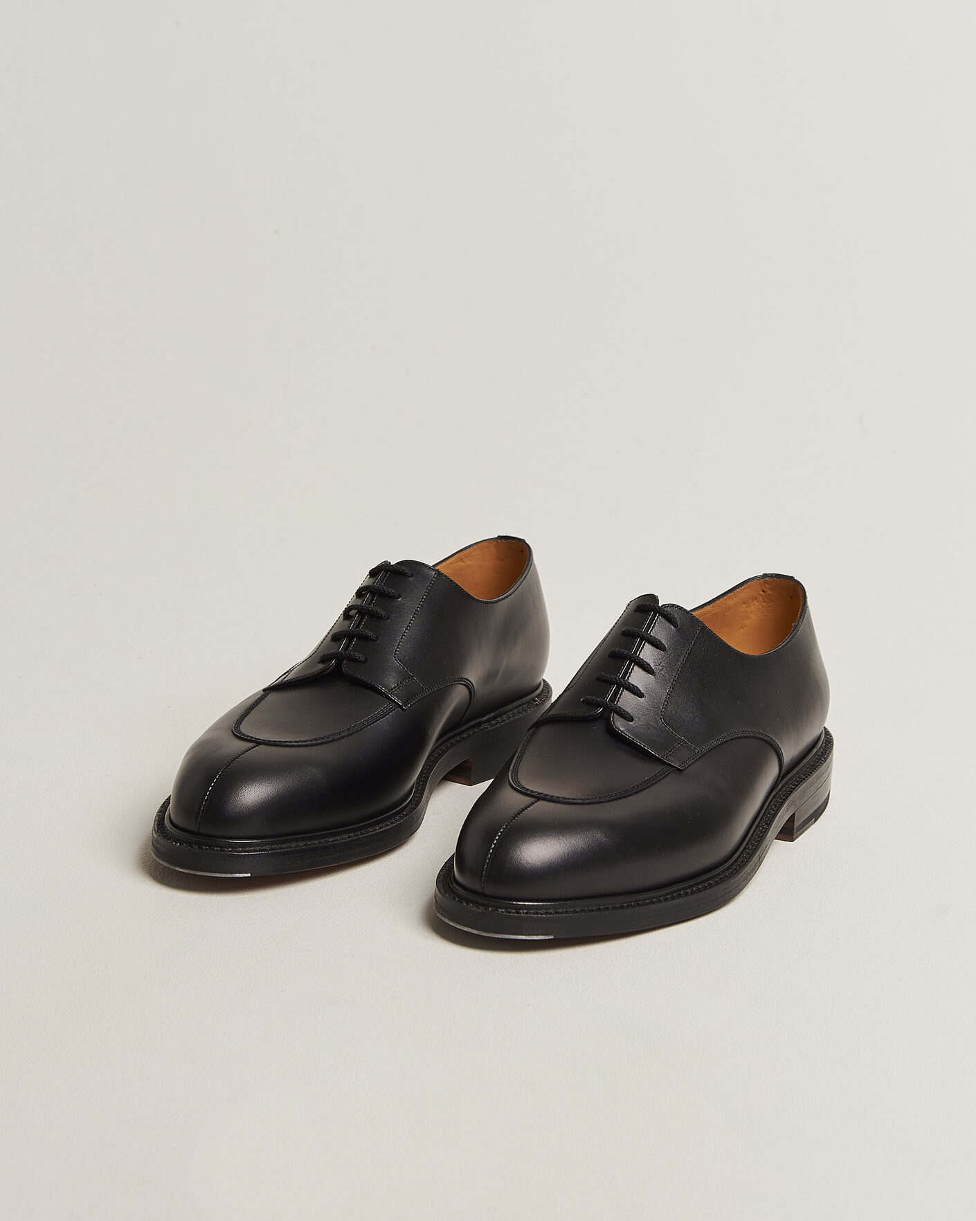 Mies | Derby-kengät | J.M. Weston | Half Hunt Derby Black Calf