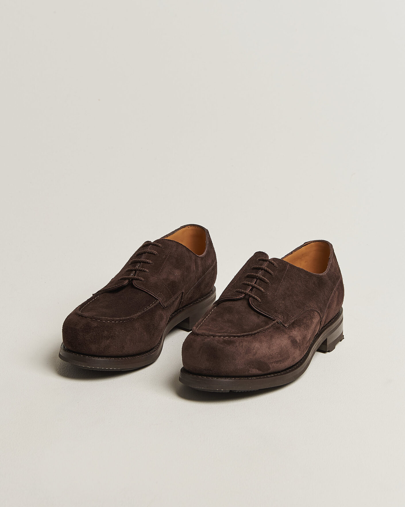 Mies | Derby-kengät | J.M. Weston | Golf Derby Dark Brown Suede