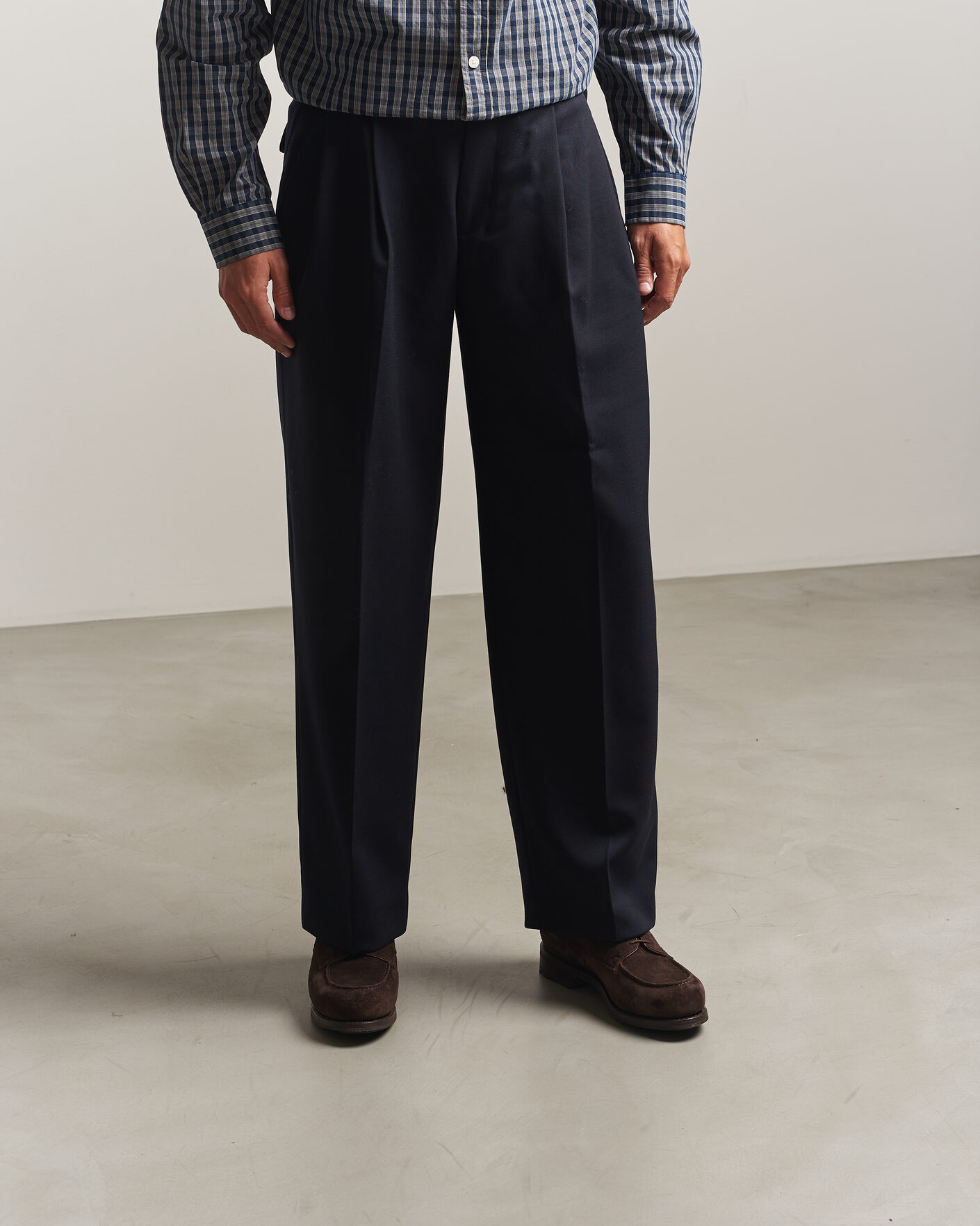 Mies | Derby-kengät | J.M. Weston | Golf Derby Dark Brown Suede