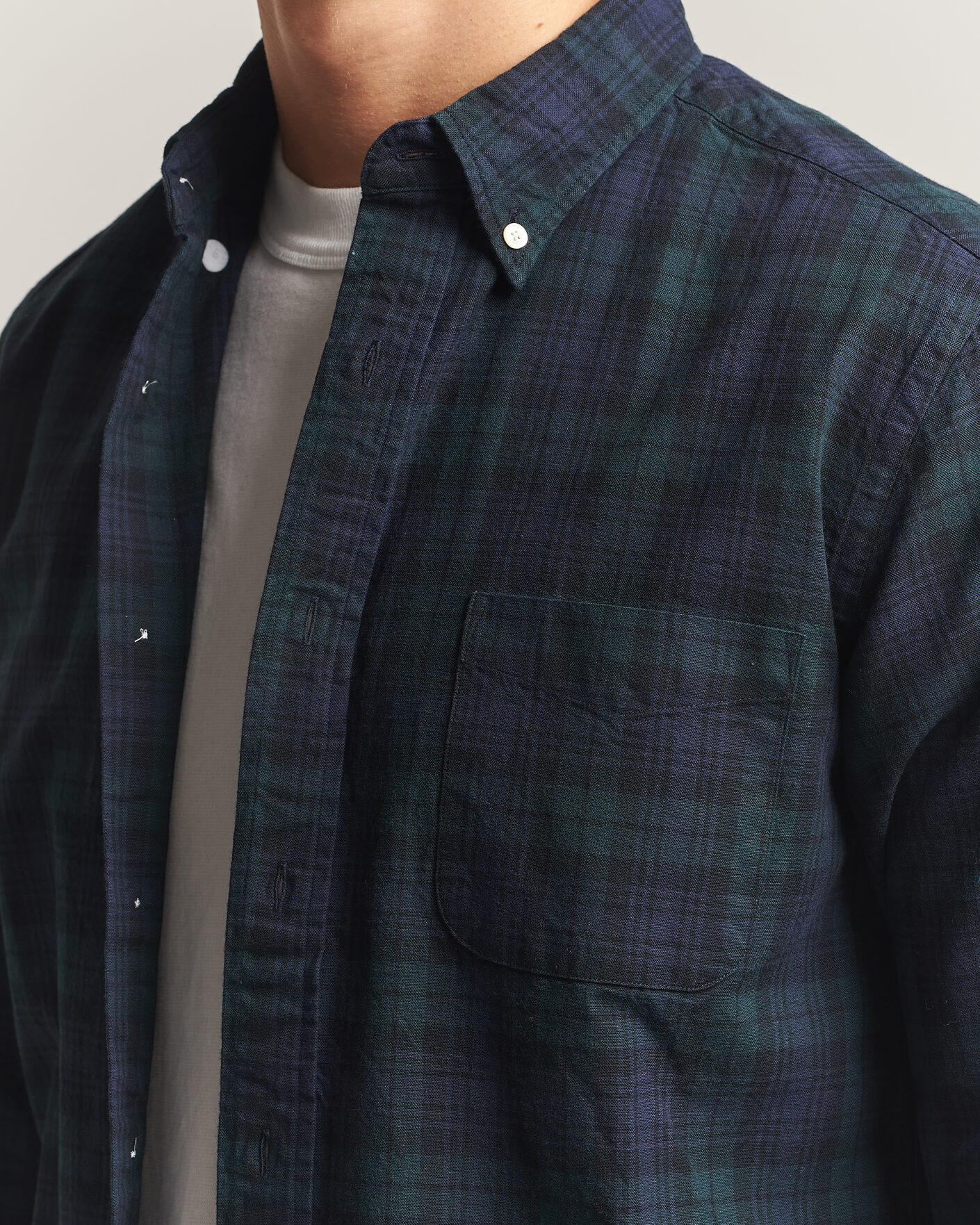 Mies | Kauluspaidat | BEAMS PLUS | Button Down Shirt Black Watch