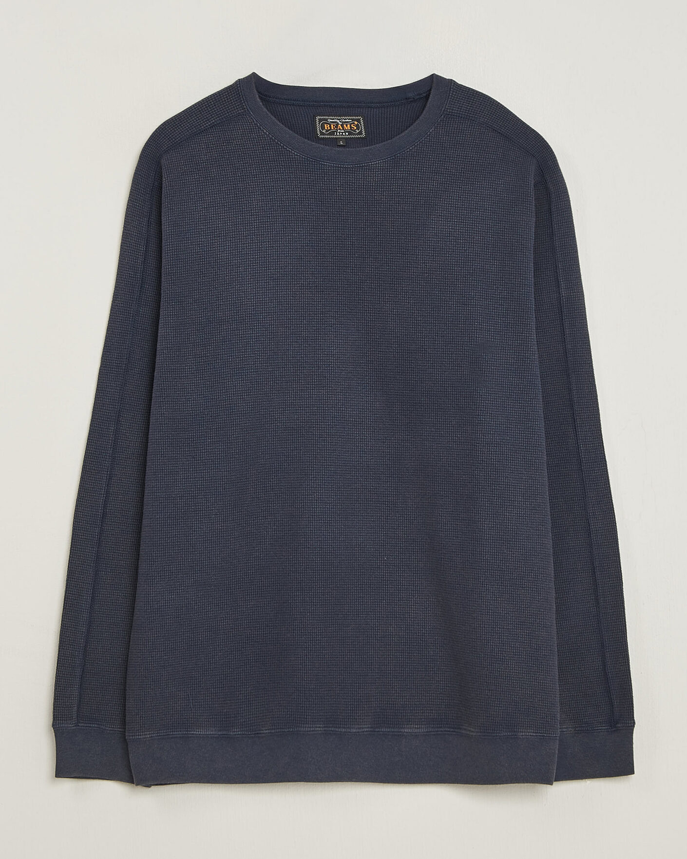 Mies | T-paidat | BEAMS PLUS | Fade Thermal Crew Navy