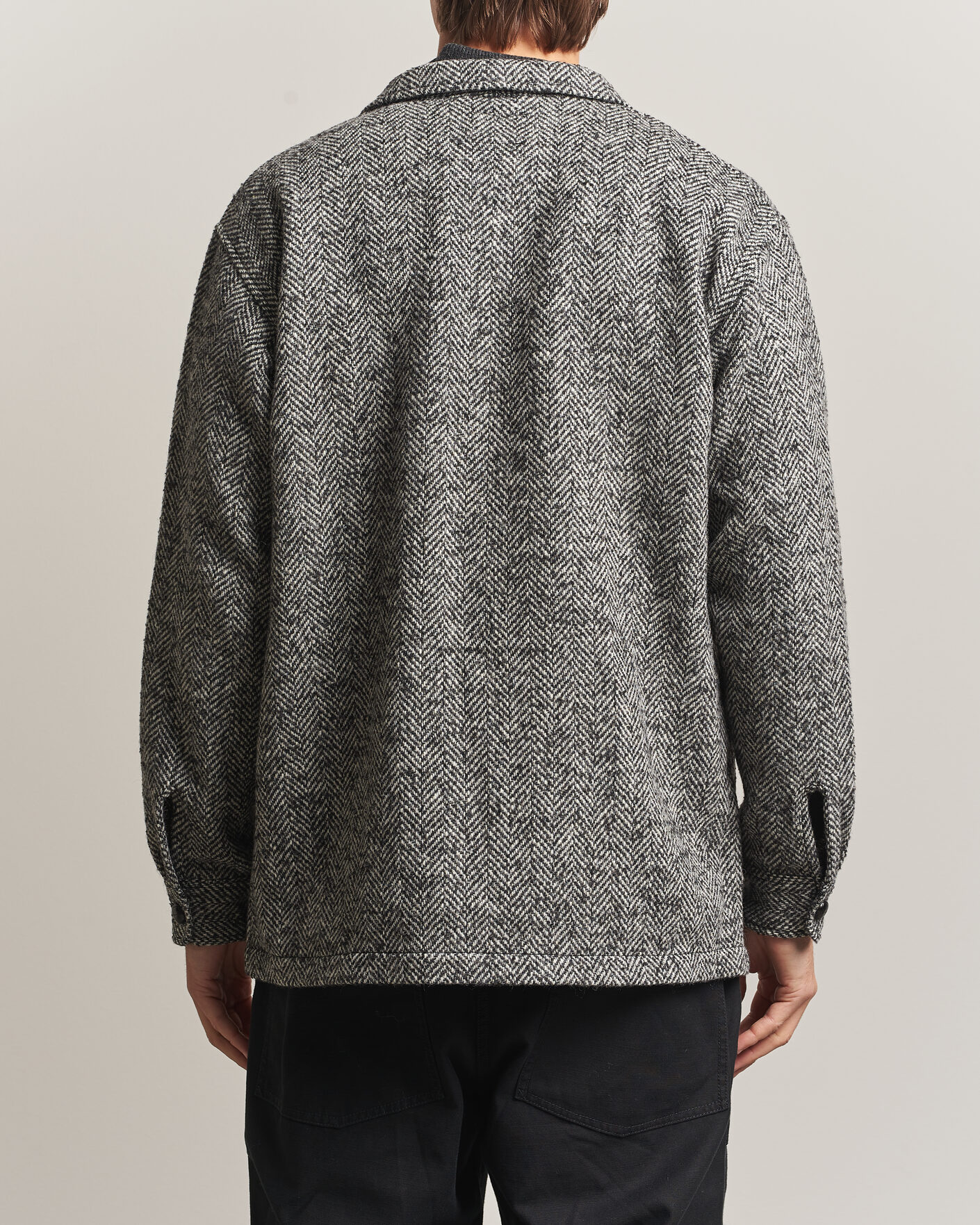 Mies | Takit | BEAMS PLUS | Wool Herringbone Jacket Grey