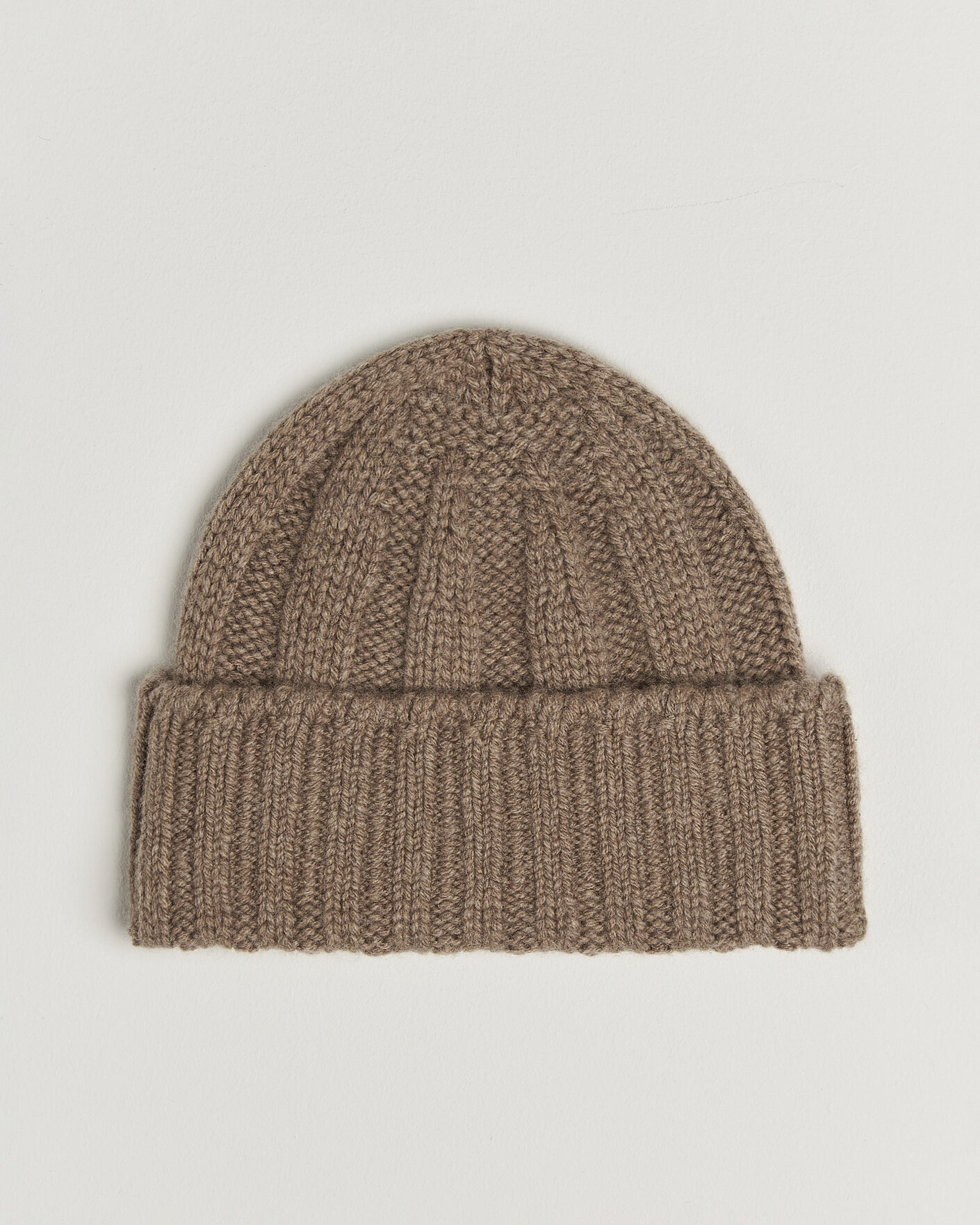 Mies | Pipot | BEAMS PLUS | Cashmere Rib Beanie Camel